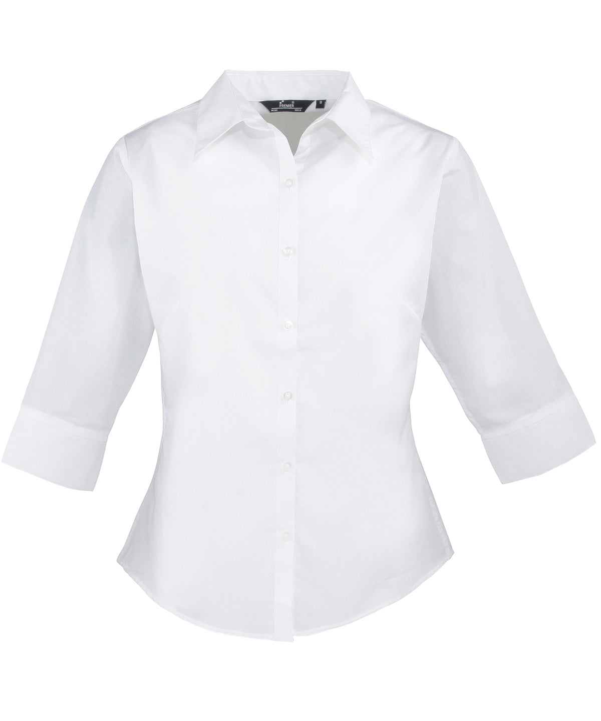 PR305 Women's ¾ sleeve poplin blouse