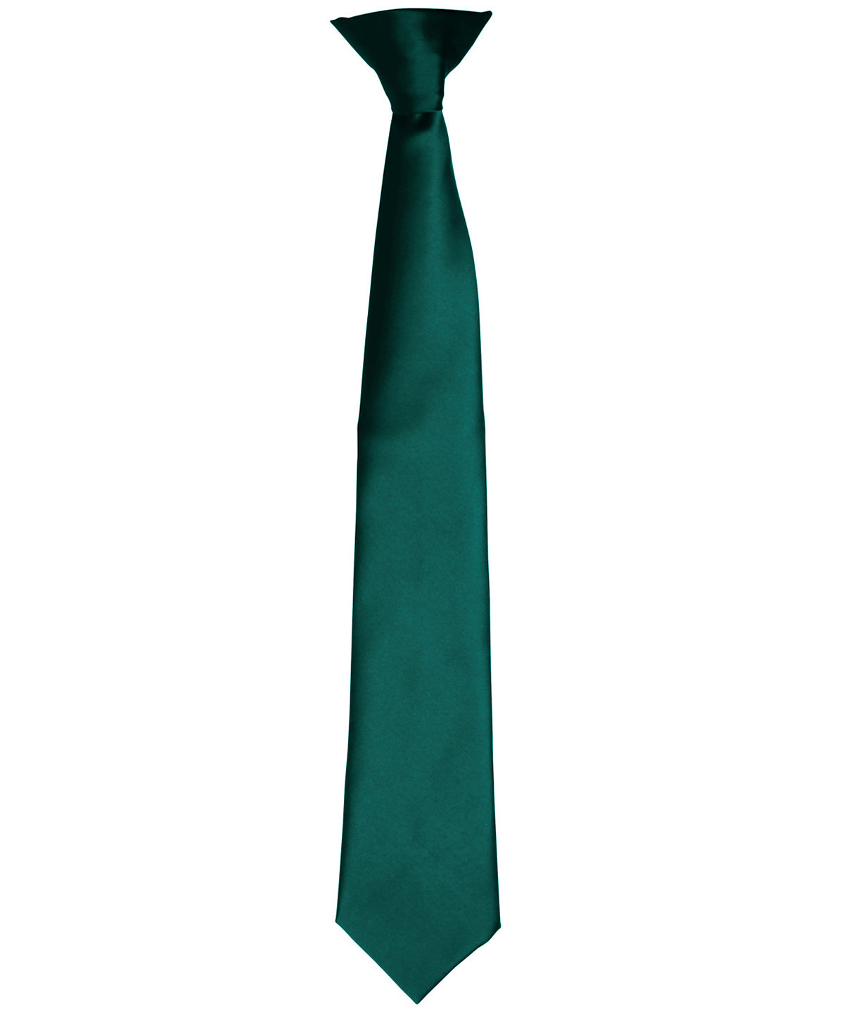PR755  'Colours' satin clip tie