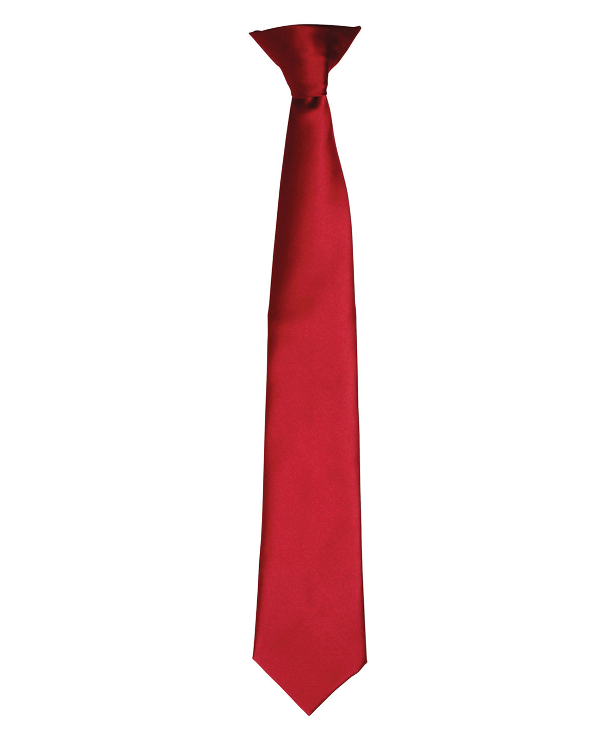 PR755  'Colours' satin clip tie