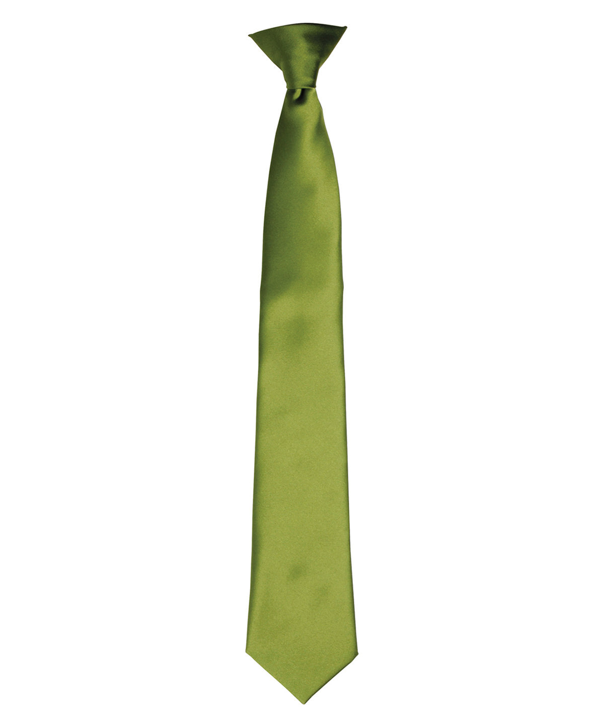 PR755  'Colours' satin clip tie