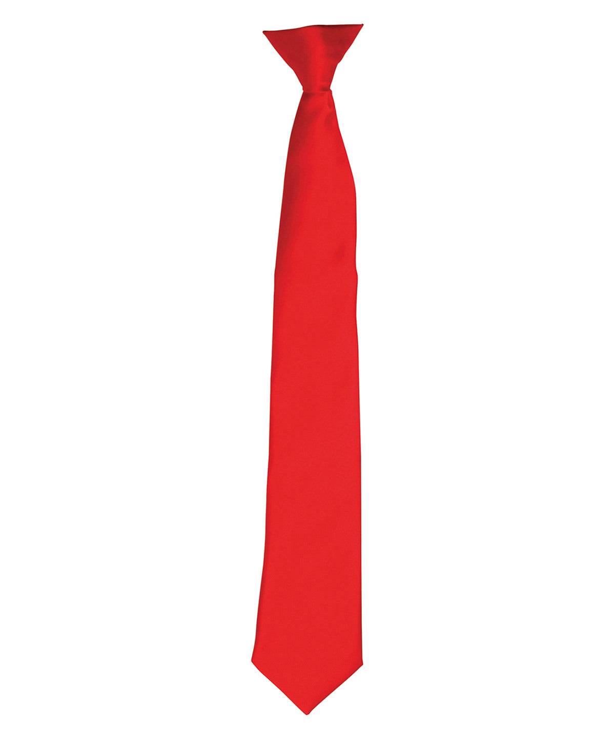 PR755  'Colours' satin clip tie