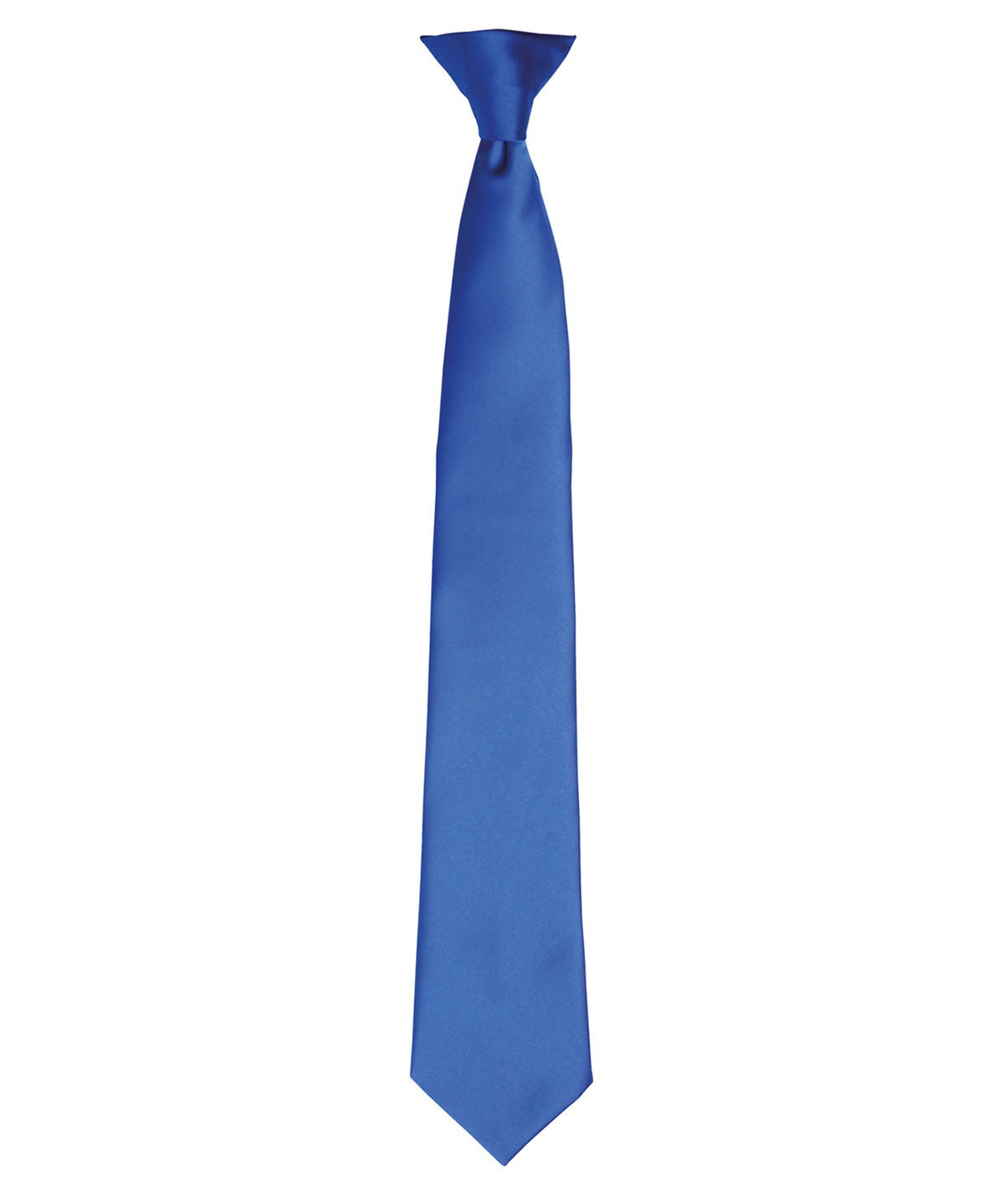 PR755  'Colours' satin clip tie