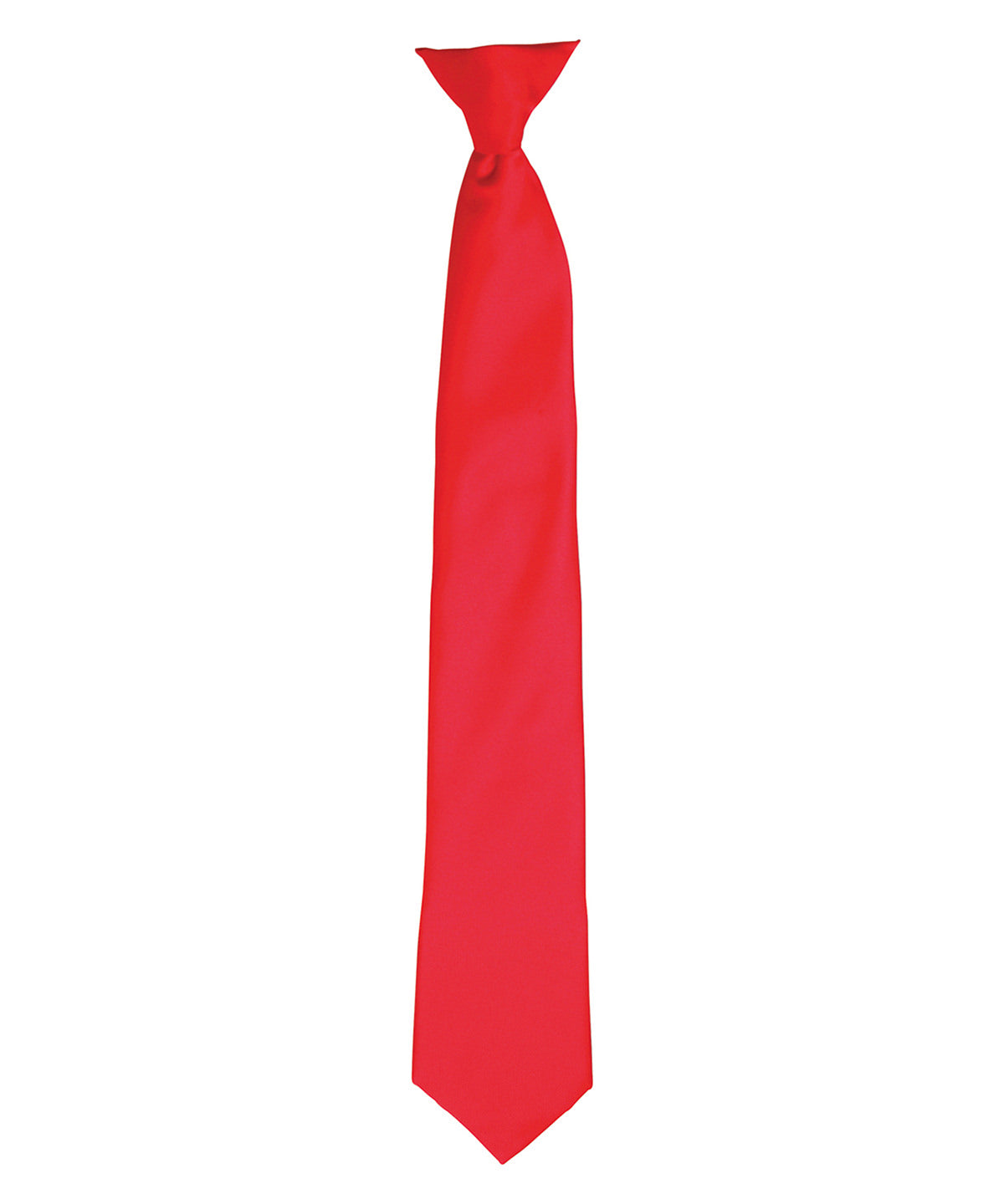 PR755  'Colours' satin clip tie