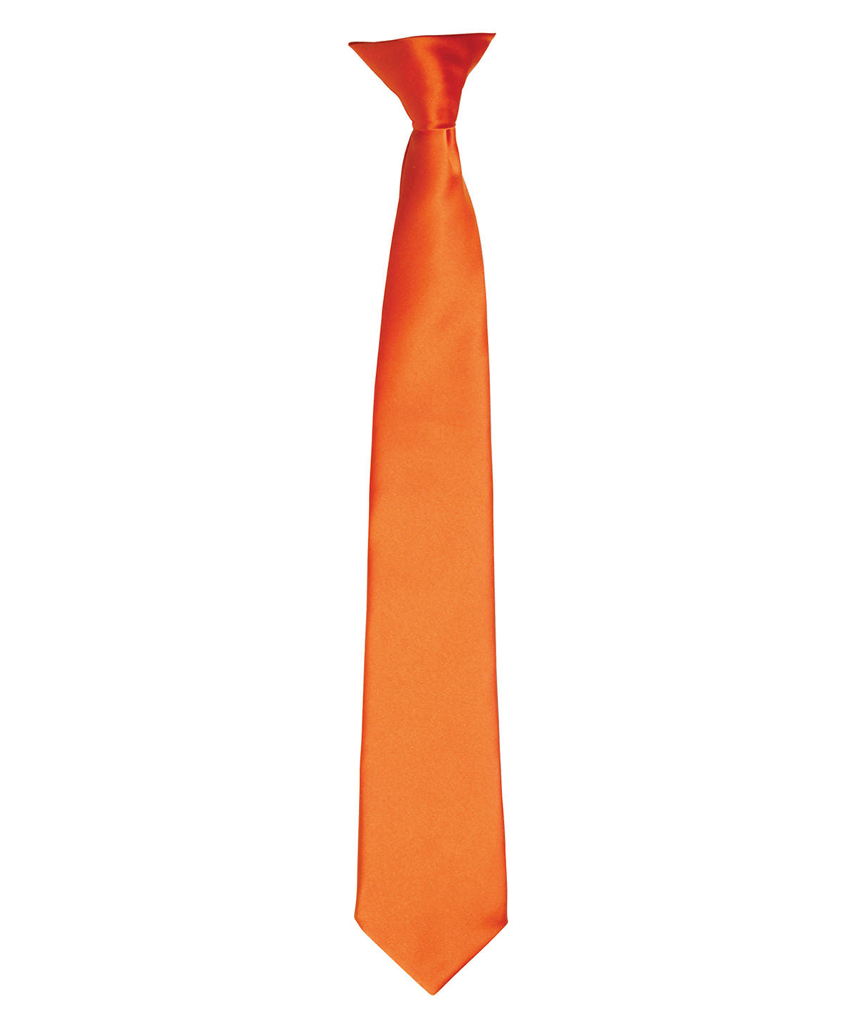 PR755  'Colours' satin clip tie