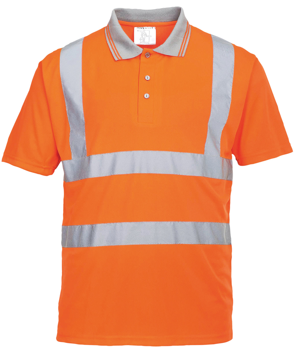 PW024 Hi-vis short sleeved polo (S477/RT22)