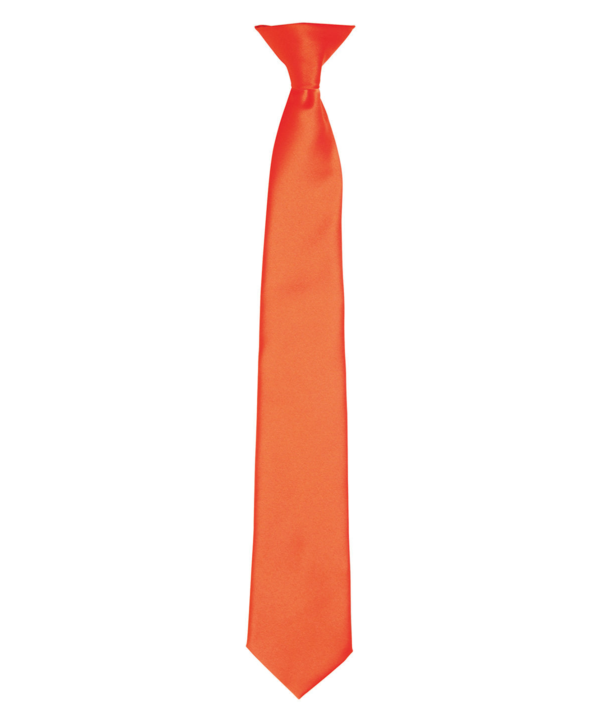 PR755  'Colours' satin clip tie