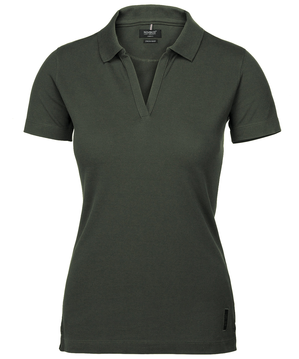 NB52F Women’s Harvard v-neck – stretch deluxe polo