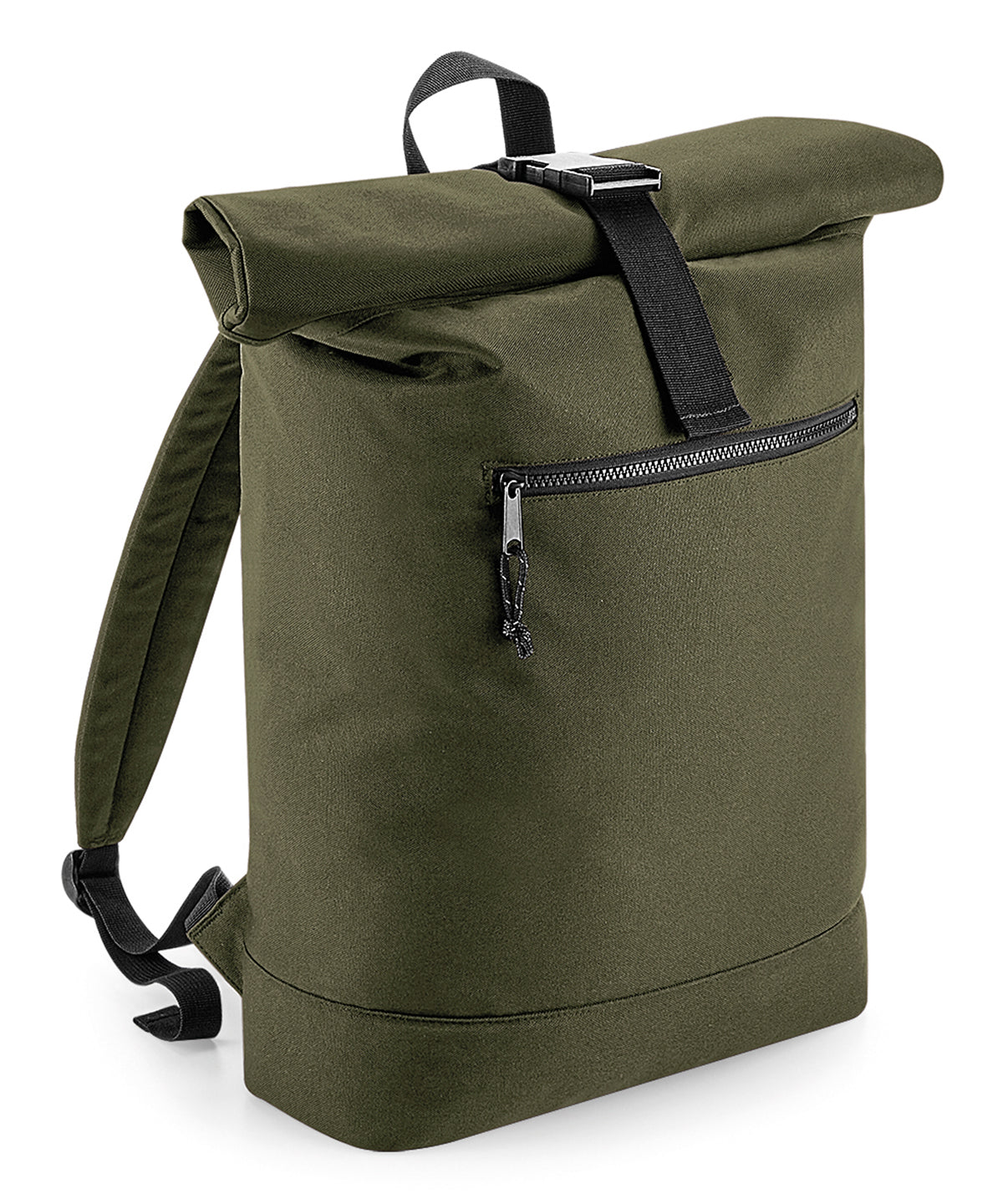 BG286  Recycled rolled-top backpack