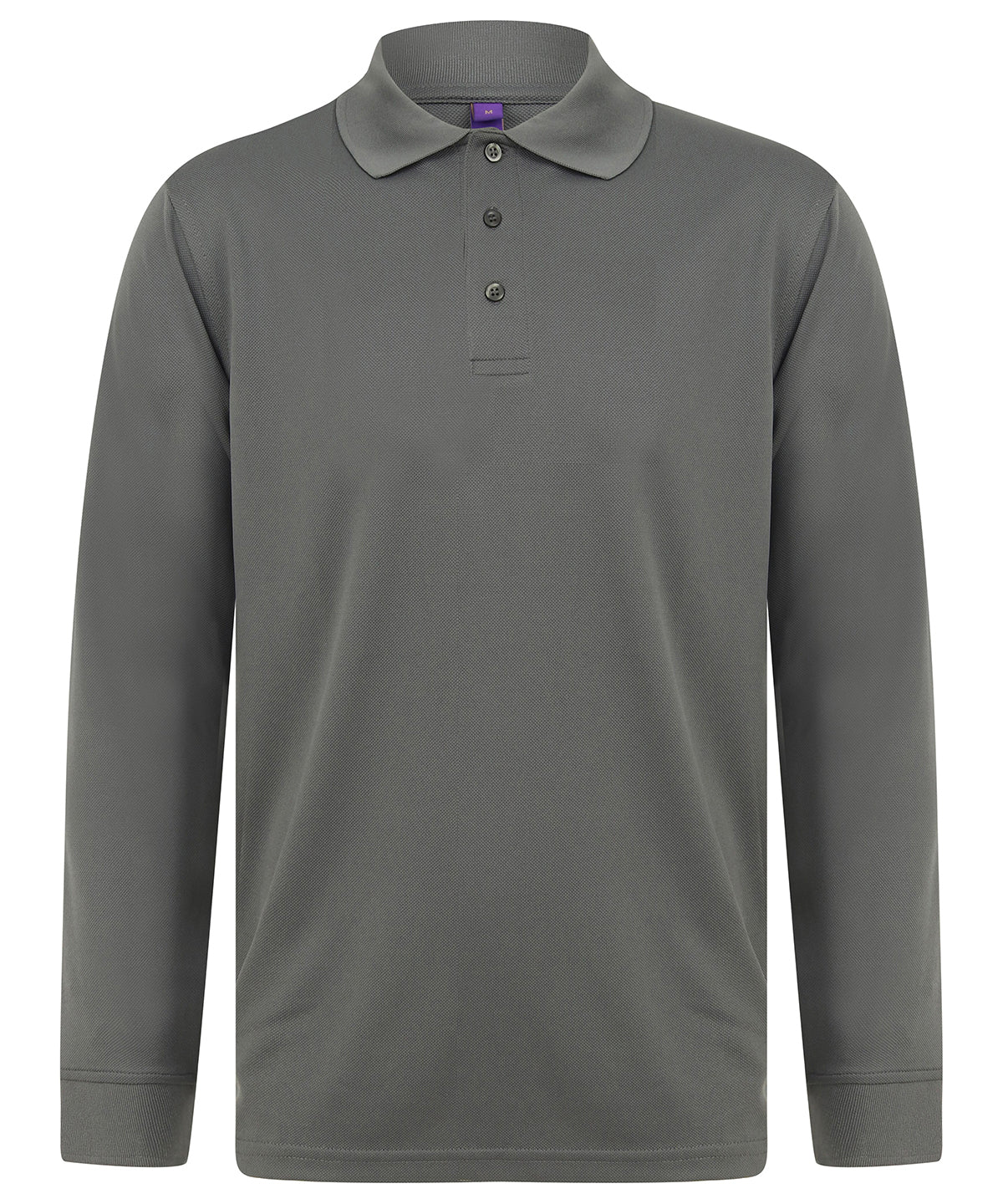 HB478 Long sleeve Coolplus® polo shirt