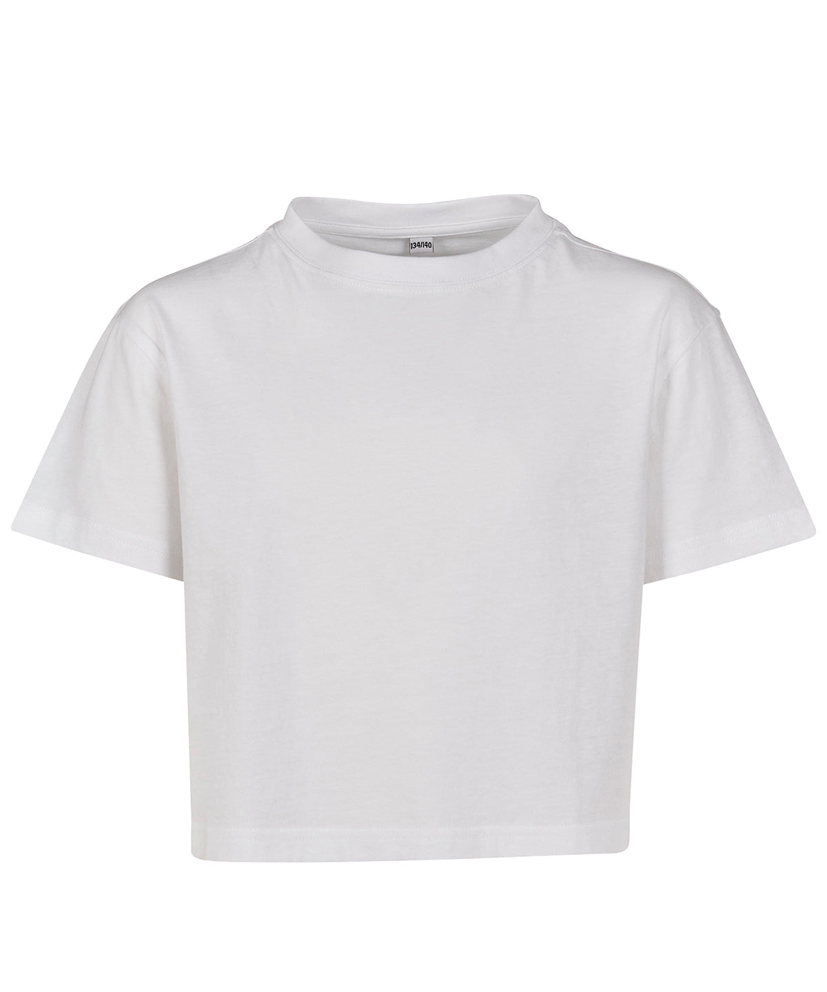BY114 Girls cropped Jersey tee