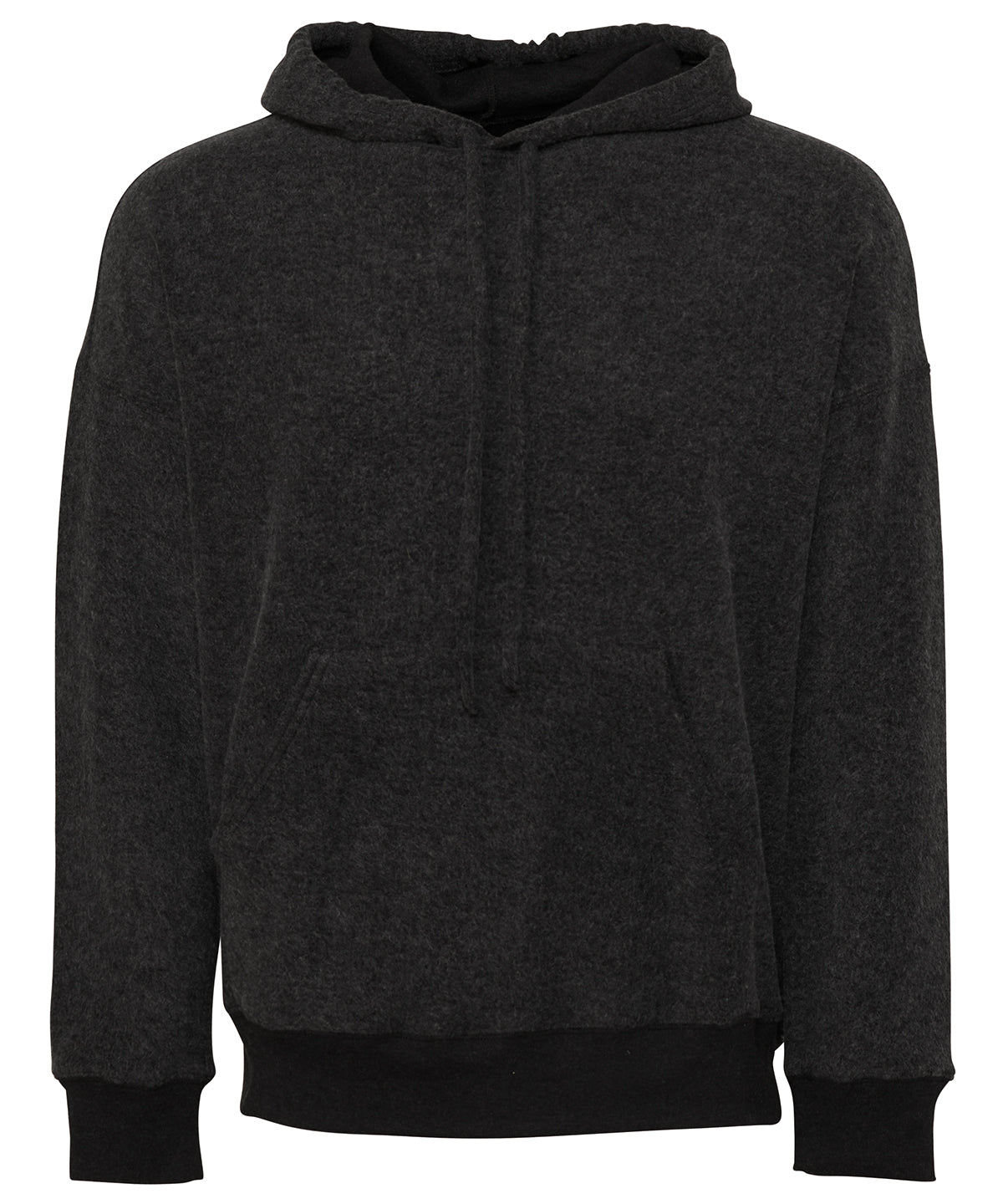 BE130 Unisex sueded fleece pullover hoodie