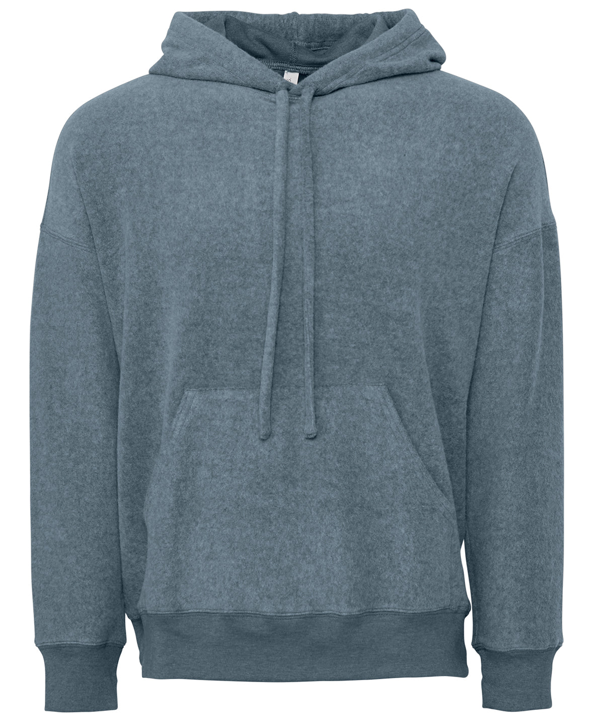 BE130 Unisex sueded fleece pullover hoodie