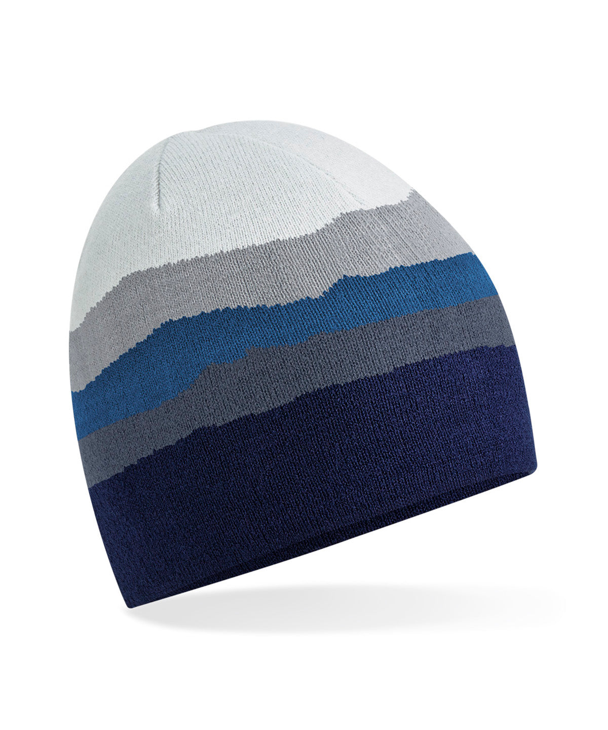 B394R Mountain peaks pull-on beanie