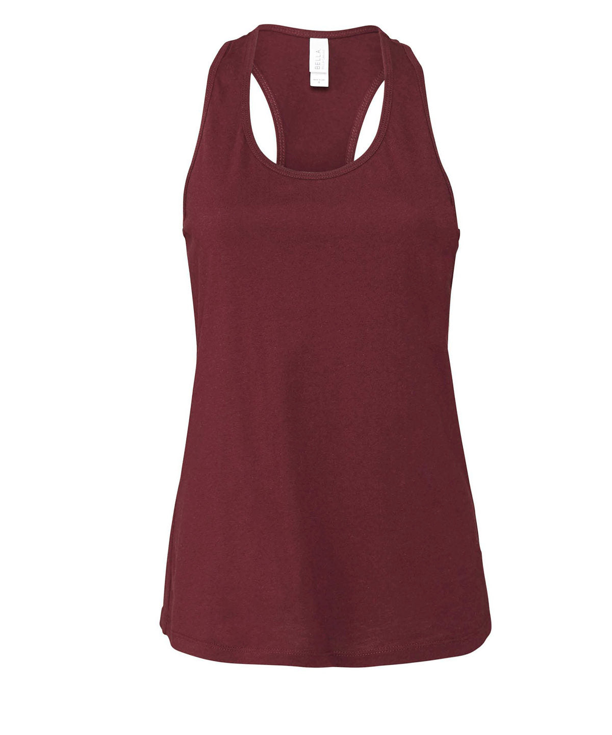 BE054  Women's Jersey racer back tank