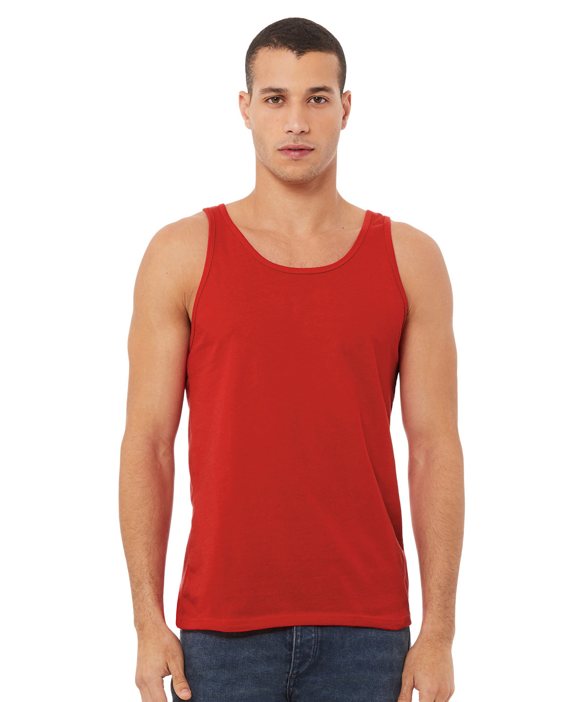 BE104 - Unisex Jersey tank top