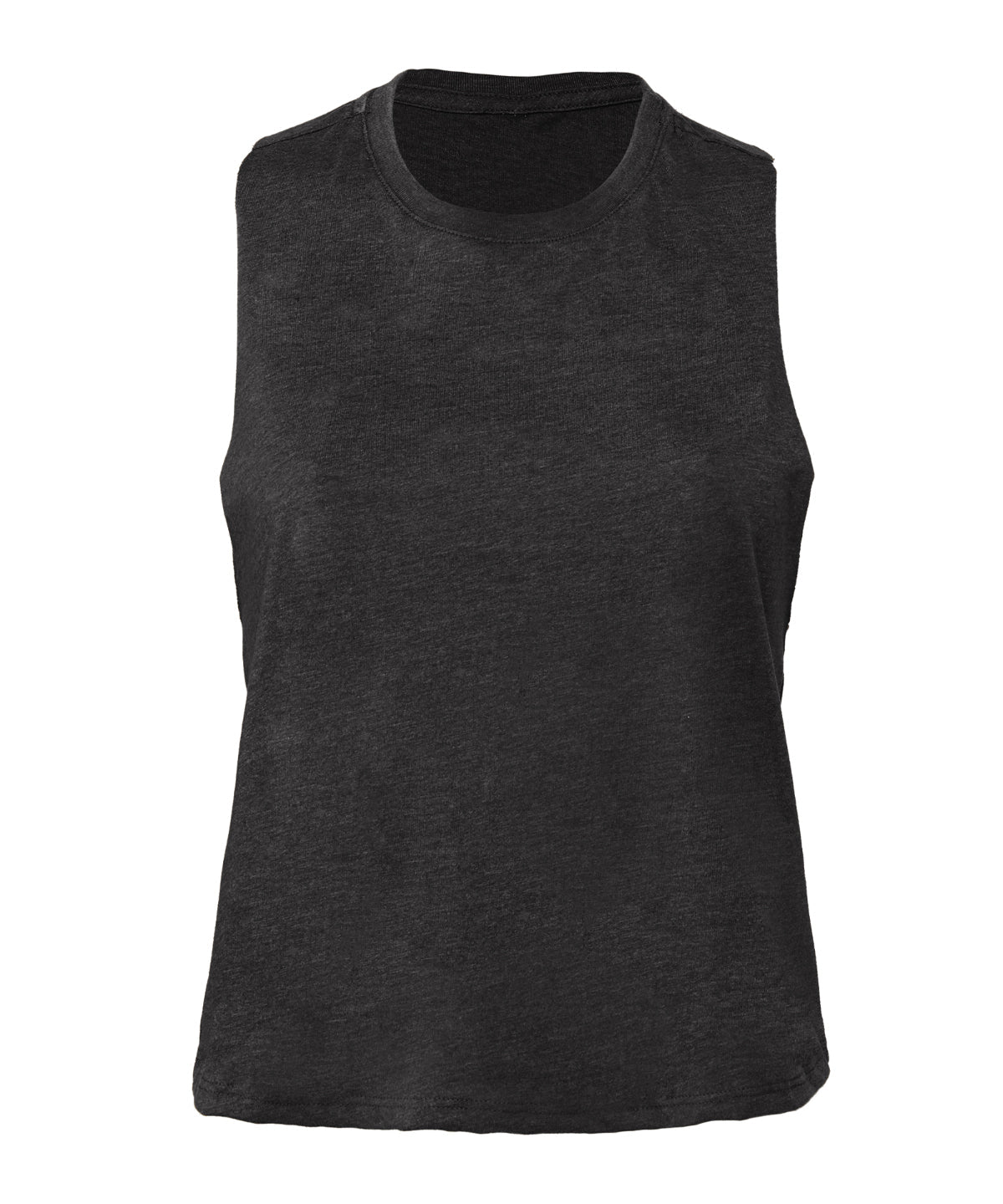 BE127 - Women's racerback cropped tank