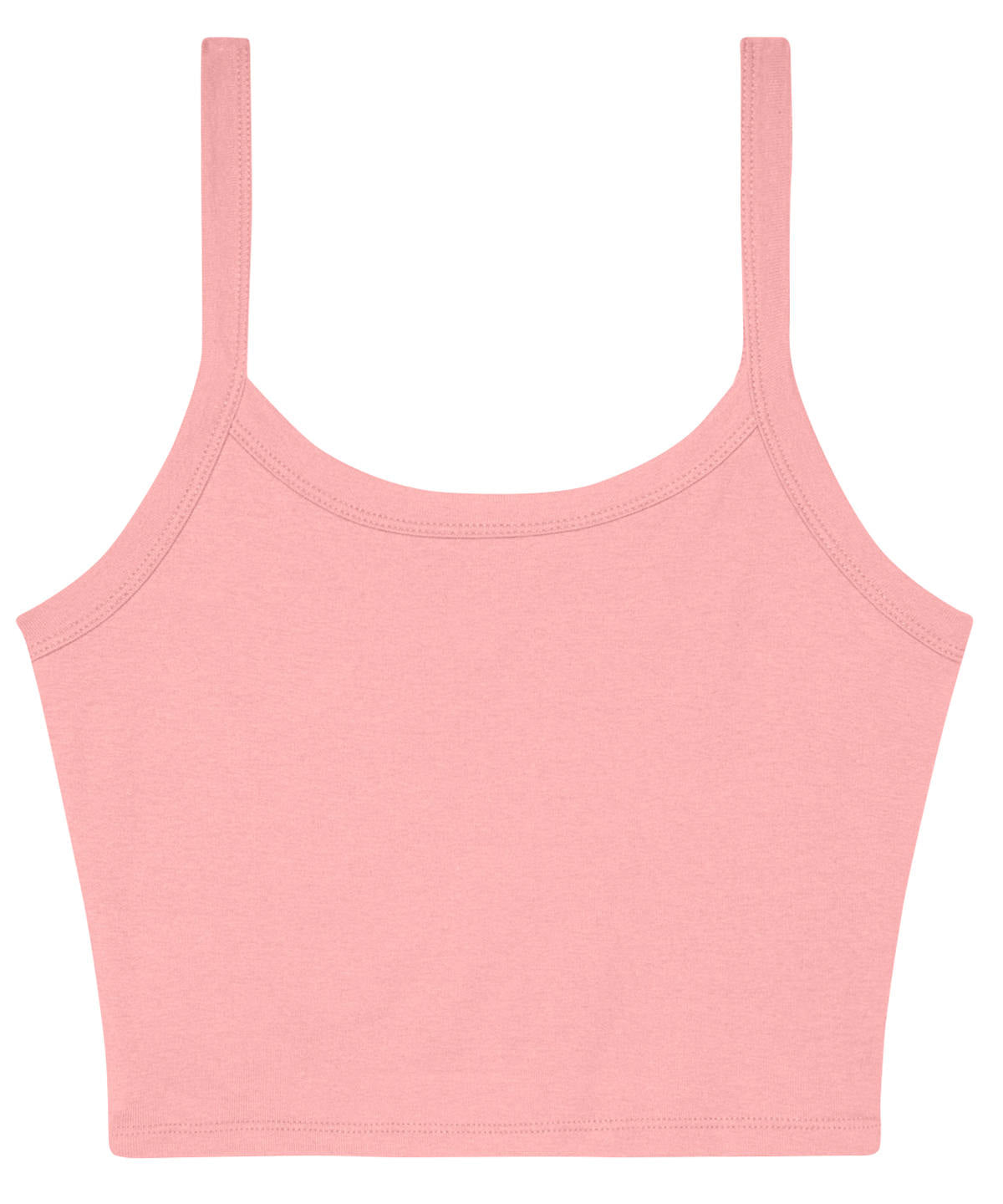 BE139  Women's micro rib spaghetti strap tank
