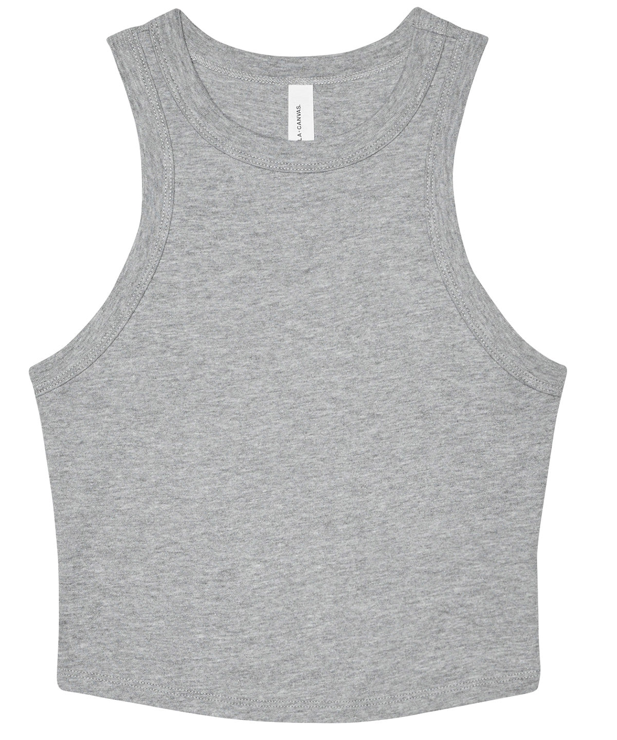BE141  Women's micro rib racer tank