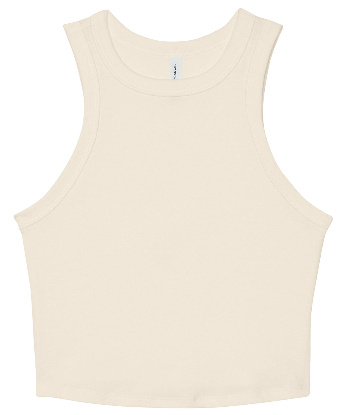 BE141  Women's micro rib racer tank