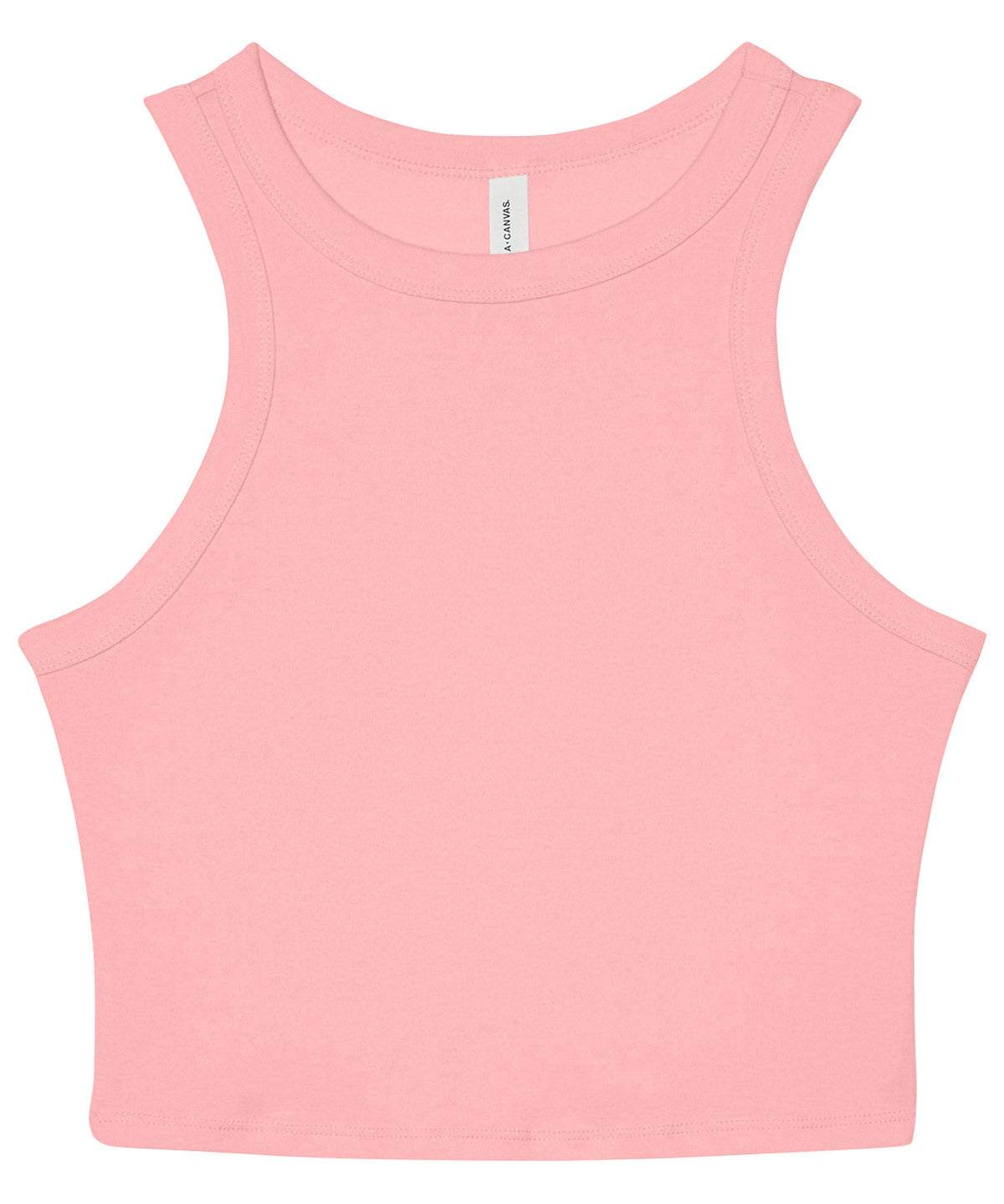 BE141  Women's micro rib racer tank