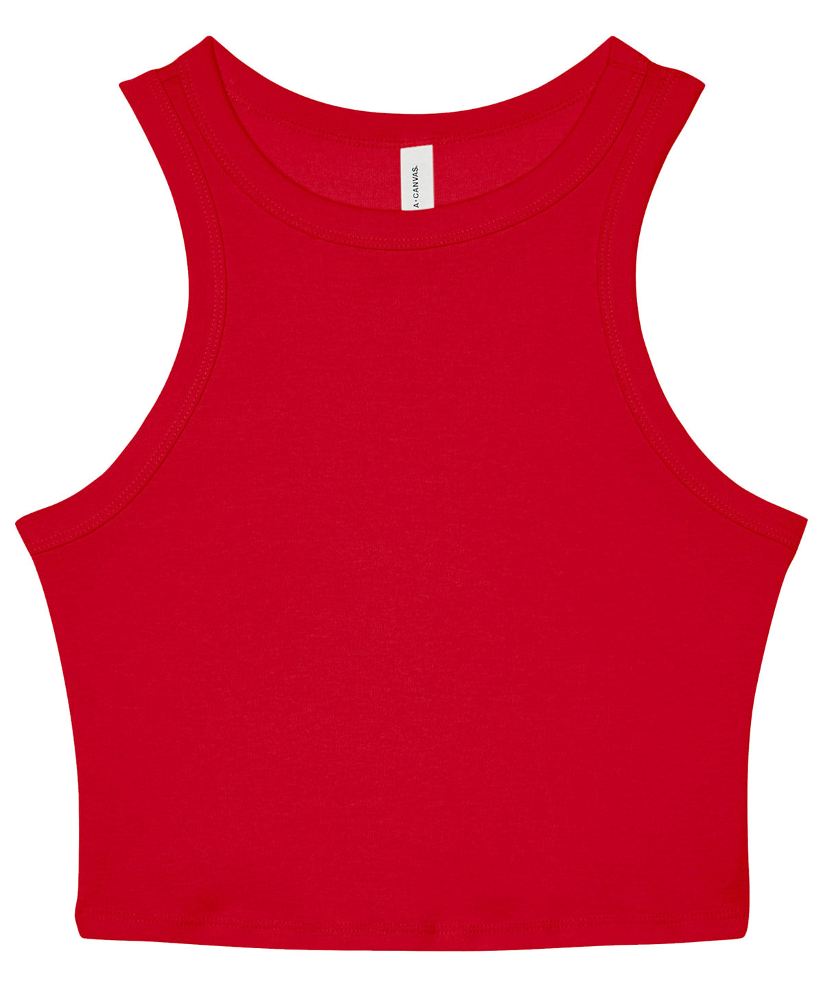 BE141  Women's micro rib racer tank