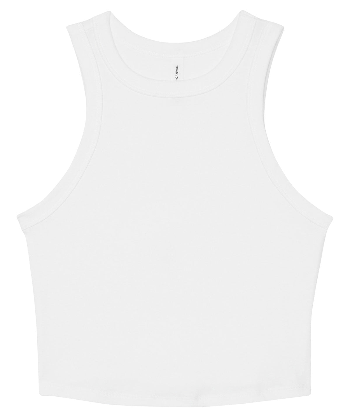 BE141  Women's micro rib racer tank