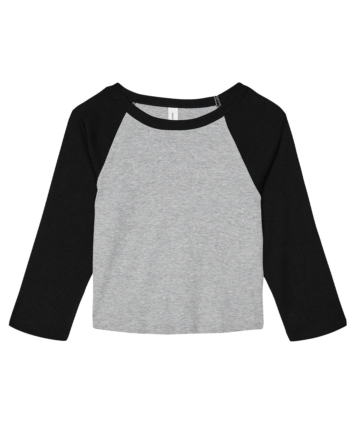 BE142  Women's micro rib 3/4 raglan baby t-shirt