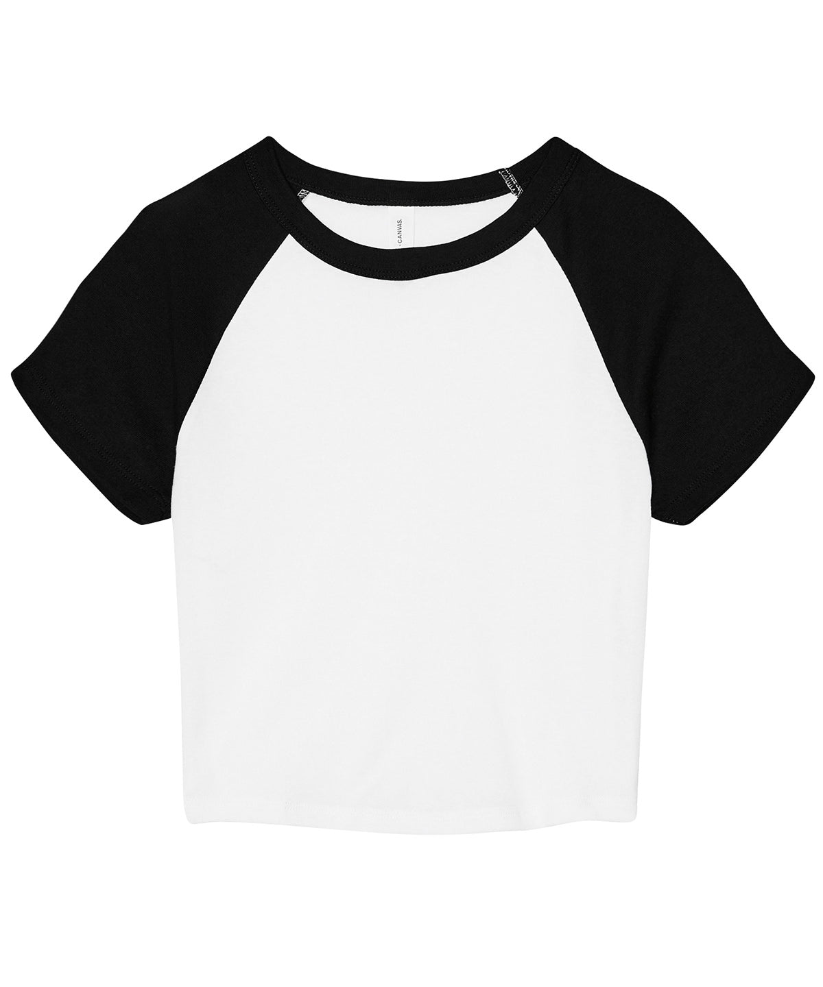 BE143  Women's micro rib raglan baby t-shirt