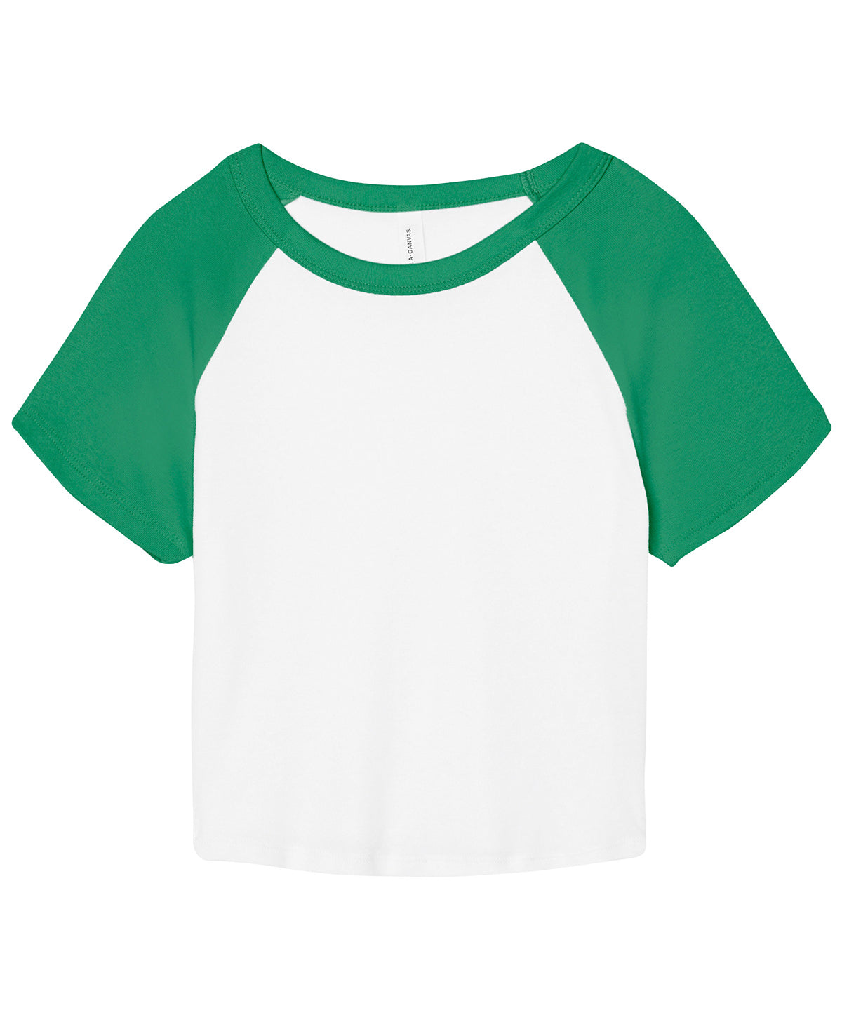 BE143  Women's micro rib raglan baby t-shirt