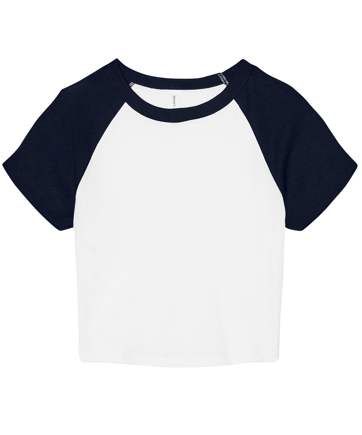 BE143  Women's micro rib raglan baby t-shirt