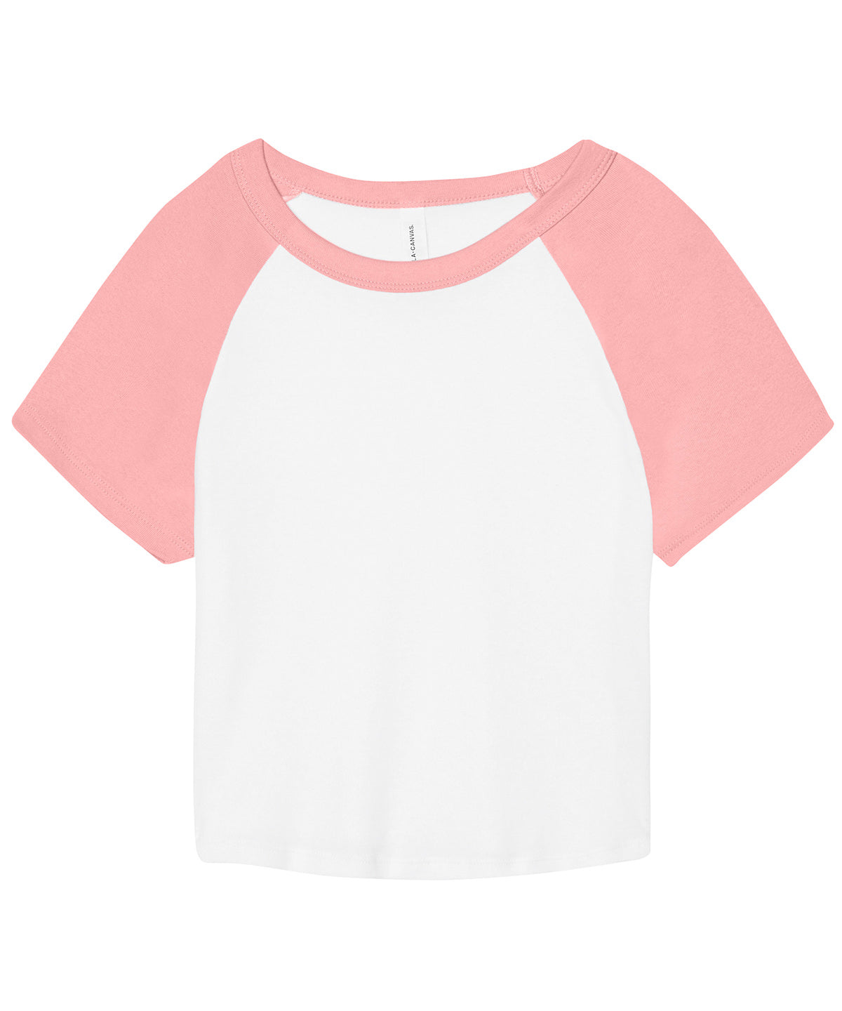 BE143  Women's micro rib raglan baby t-shirt