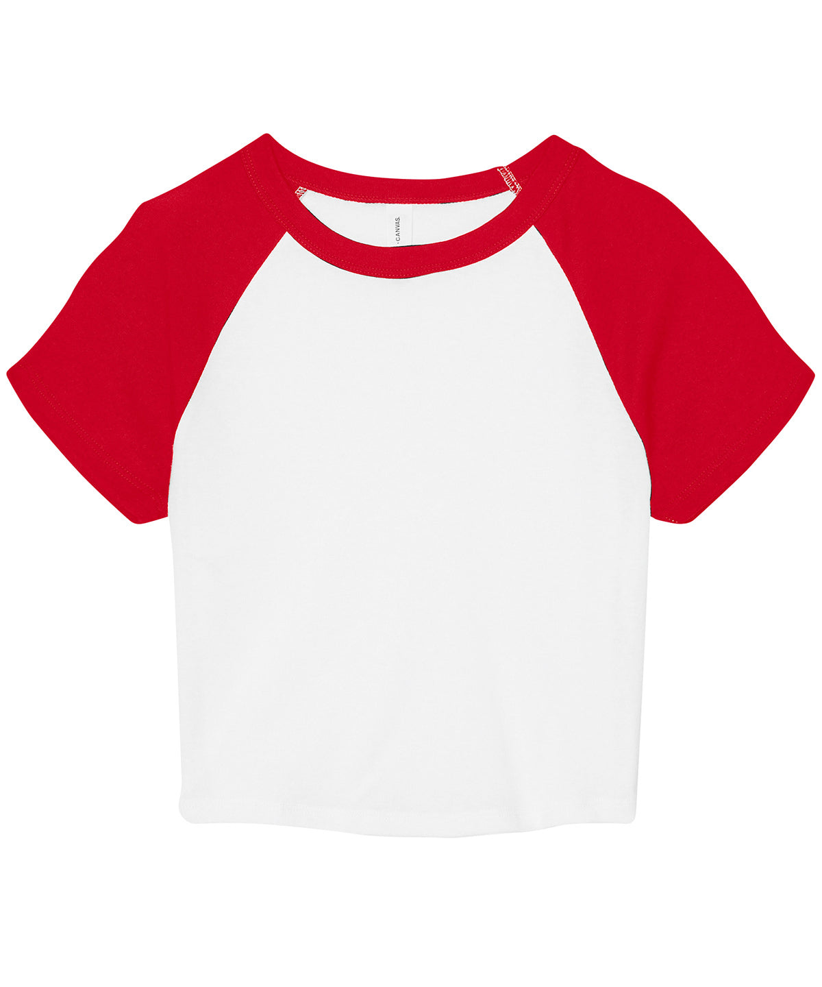 BE143  Women's micro rib raglan baby t-shirt