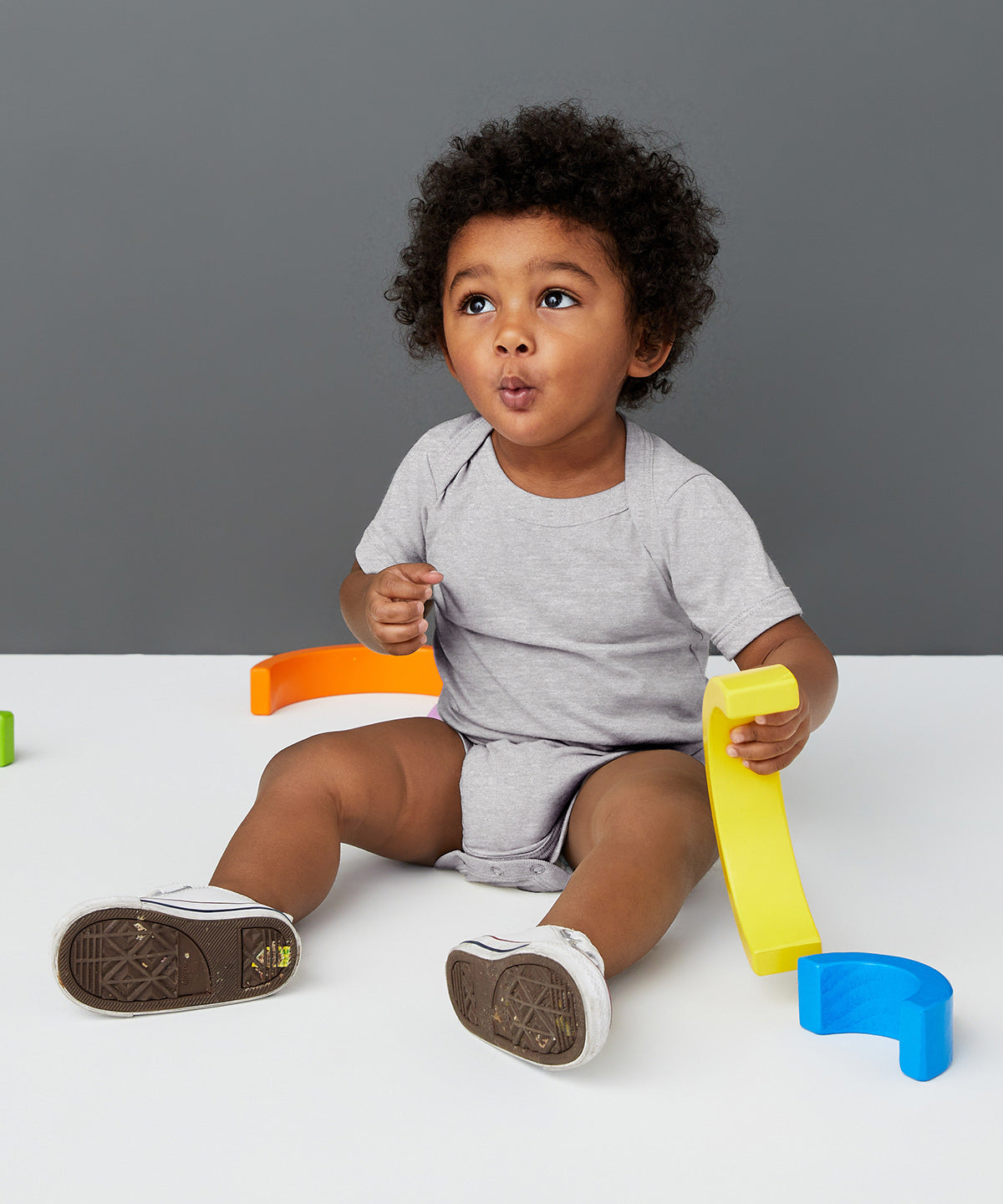 BE209  Baby Jersey short sleeve one piece