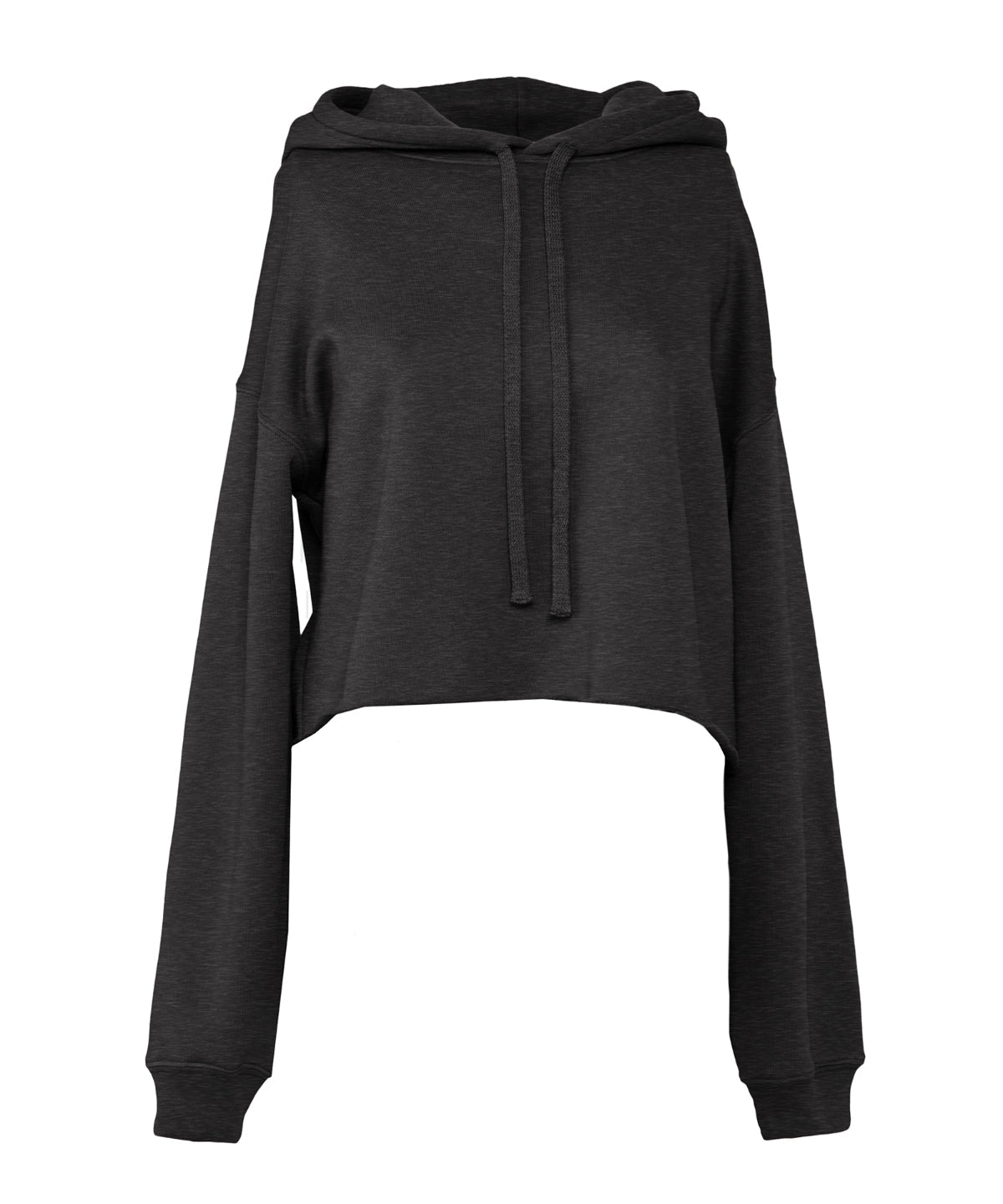 BEE220 Women's cropped fleece hoodie