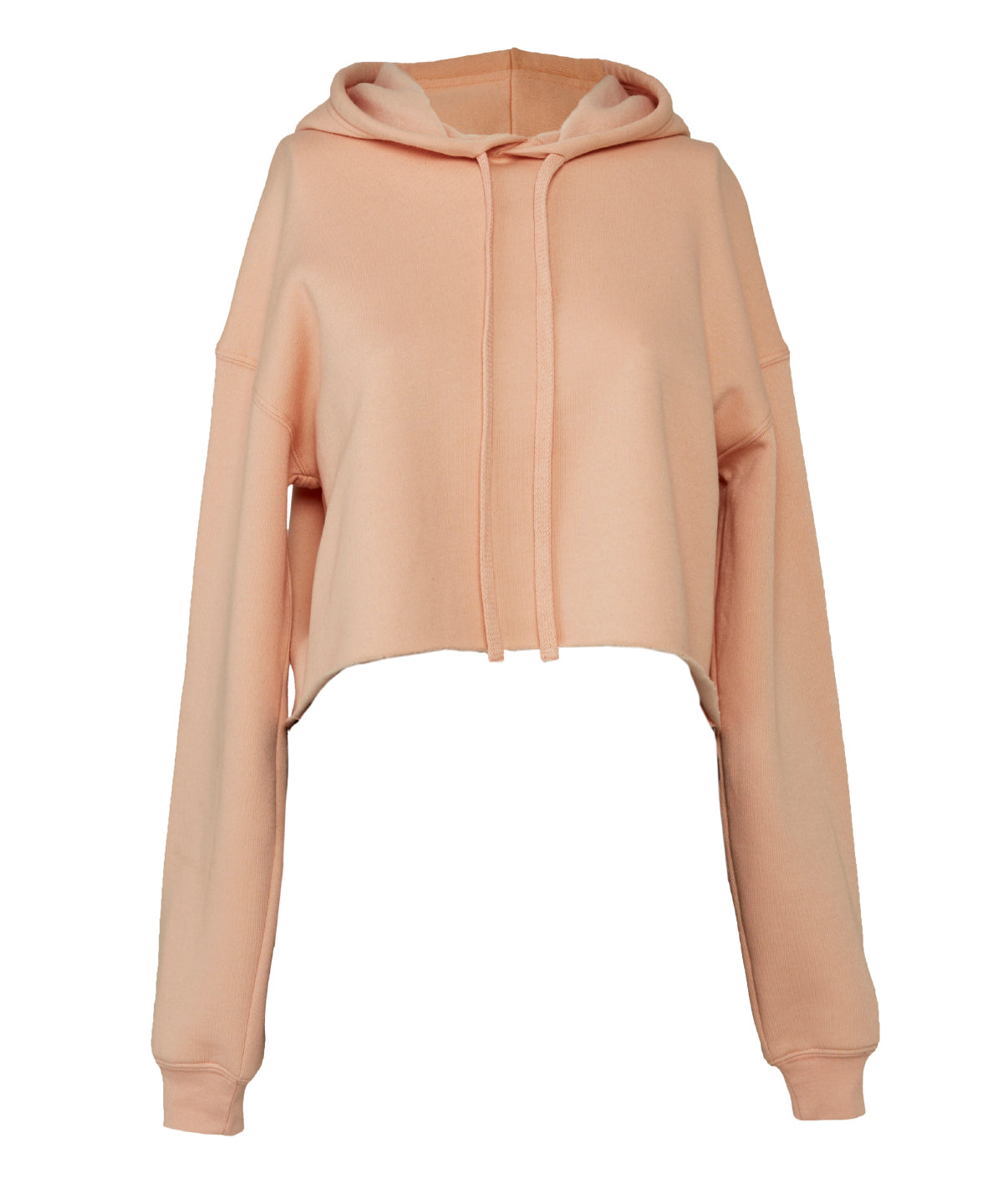 BEE220 Women's cropped fleece hoodie