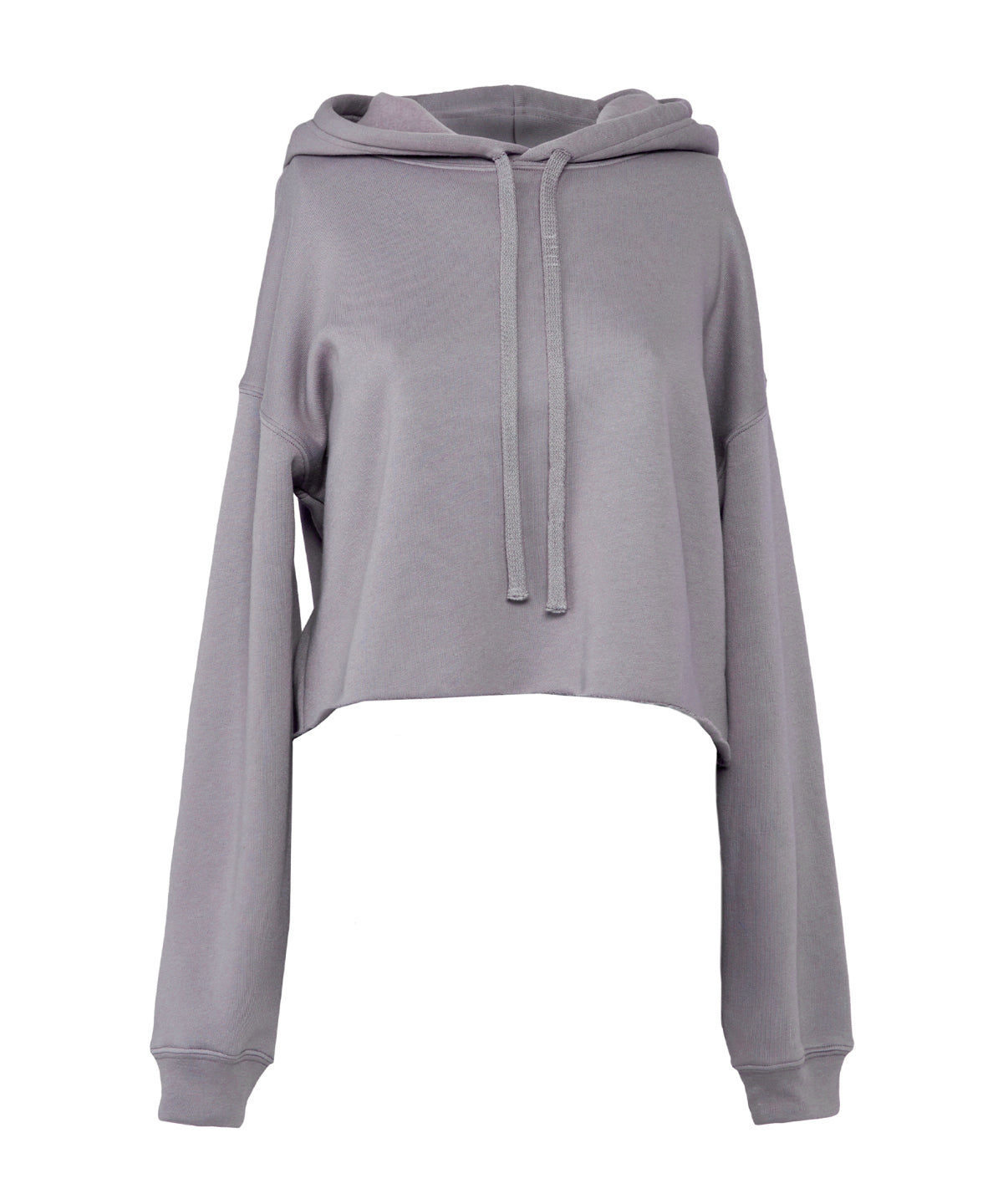 BEE220 Women's cropped fleece hoodie