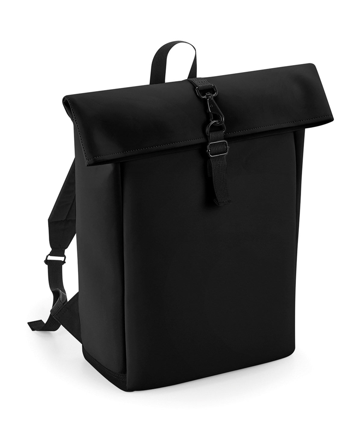 BG335 Matte PU rolltop backpack