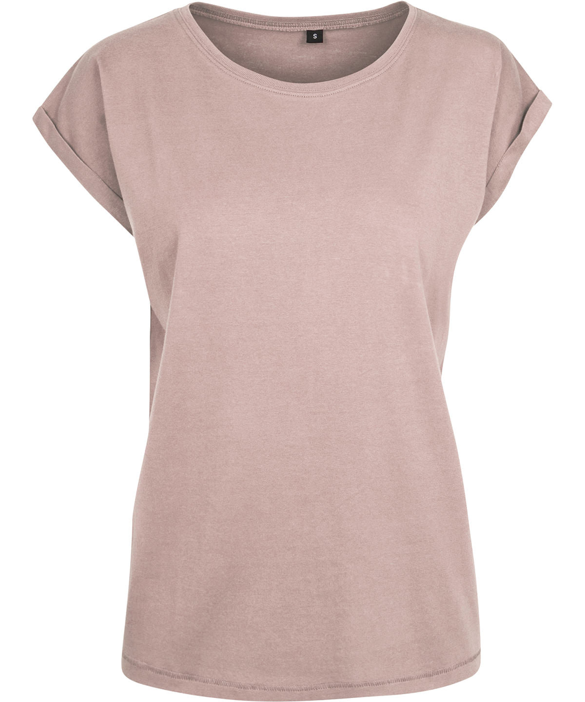 BY021  Women's extended shoulder tee