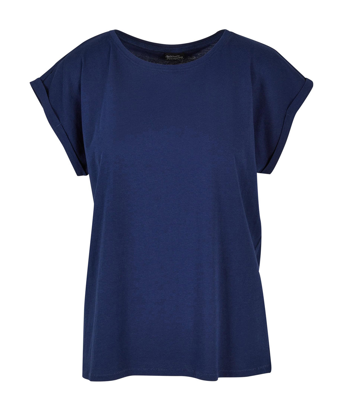 BY021  Women's extended shoulder tee