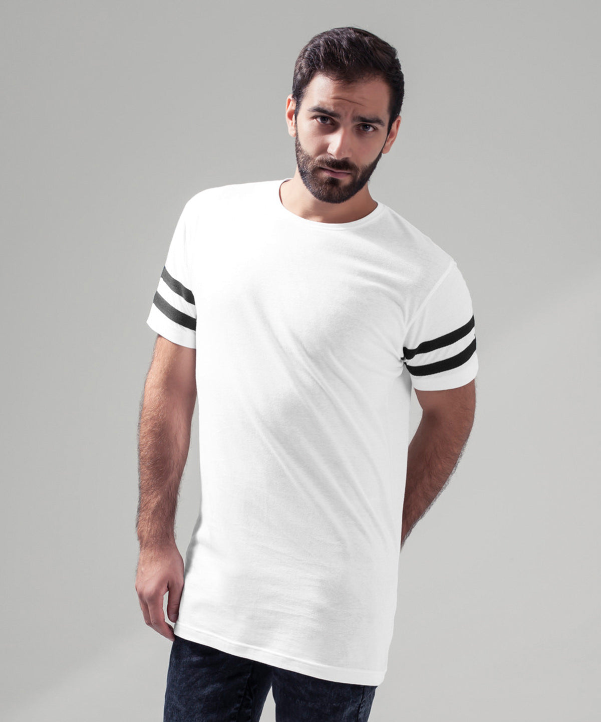 BY032 Stripe Jersey tee