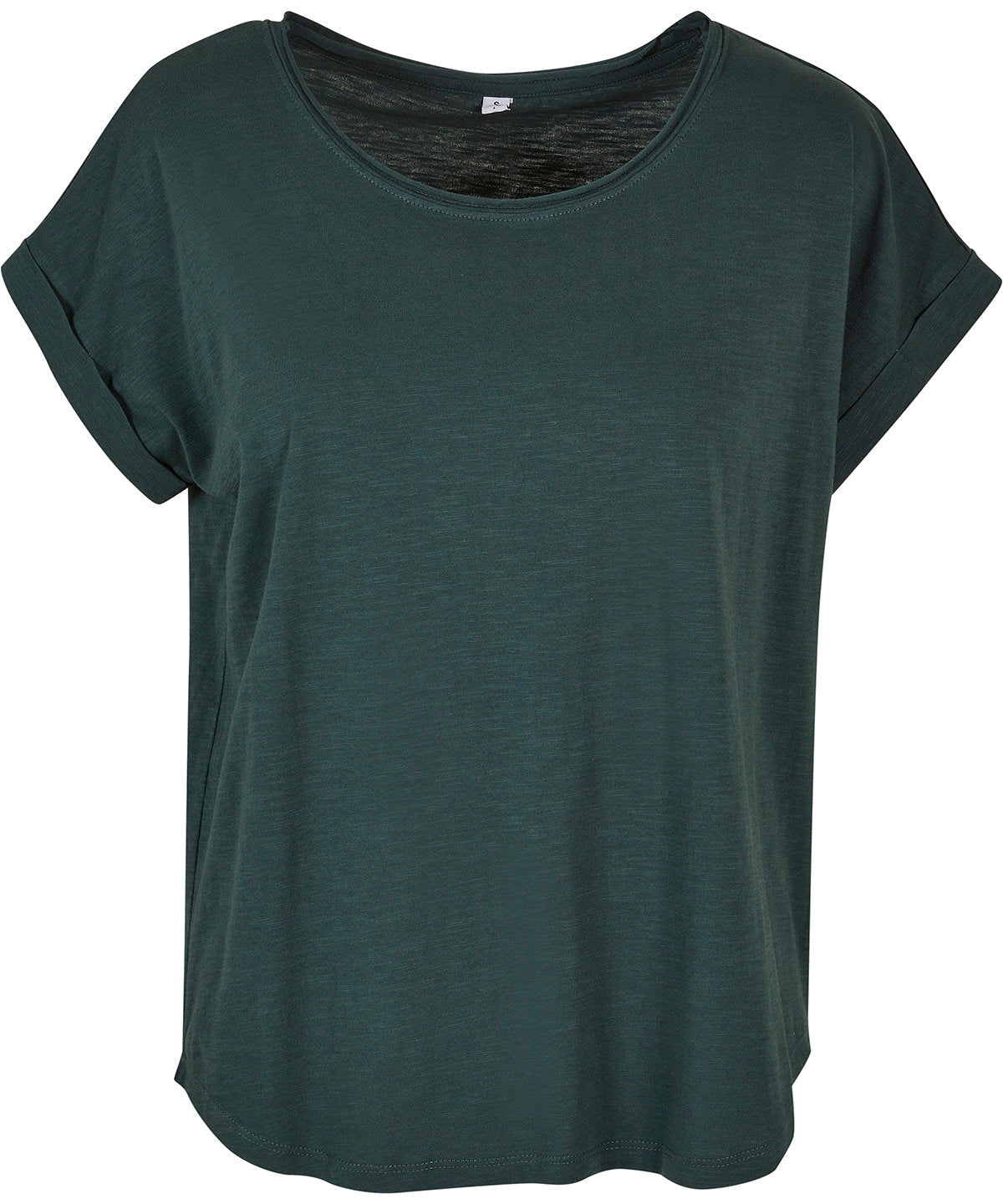 BY036  Women's long slub tee