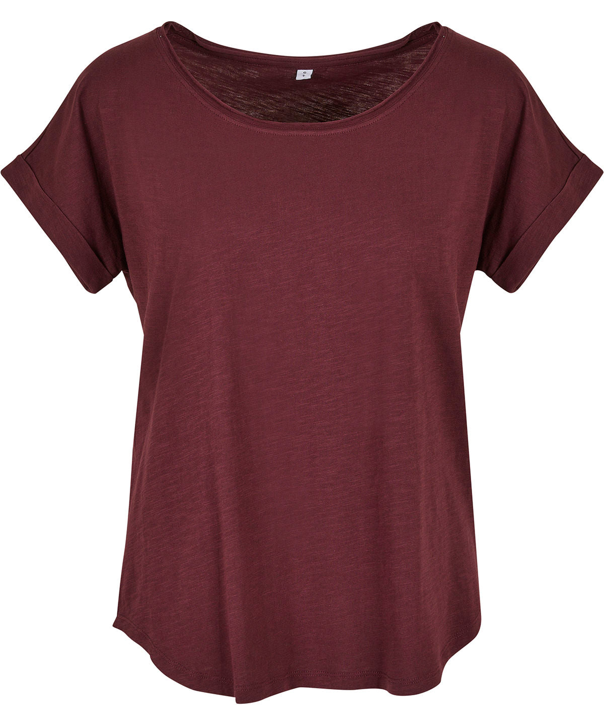 BY036  Women's long slub tee