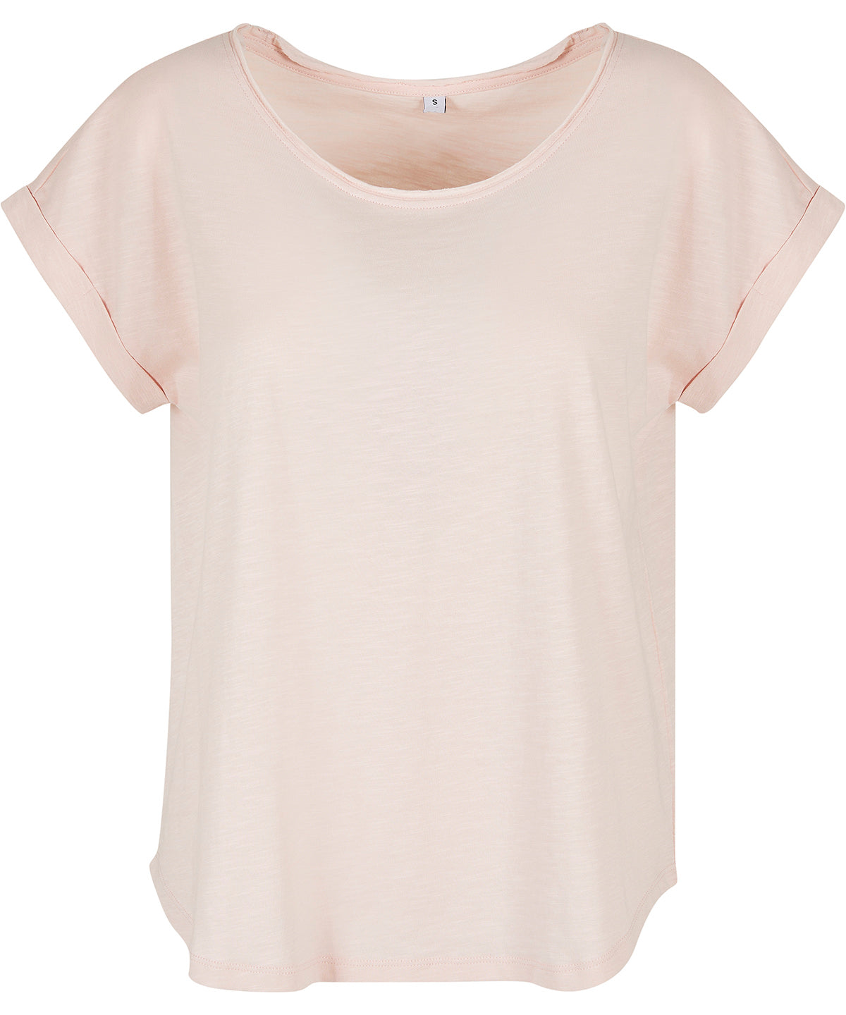 BY036  Women's long slub tee