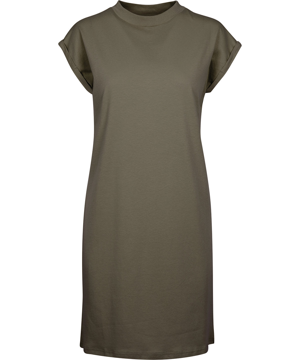 BY101  Women's turtle extended shoulder dress