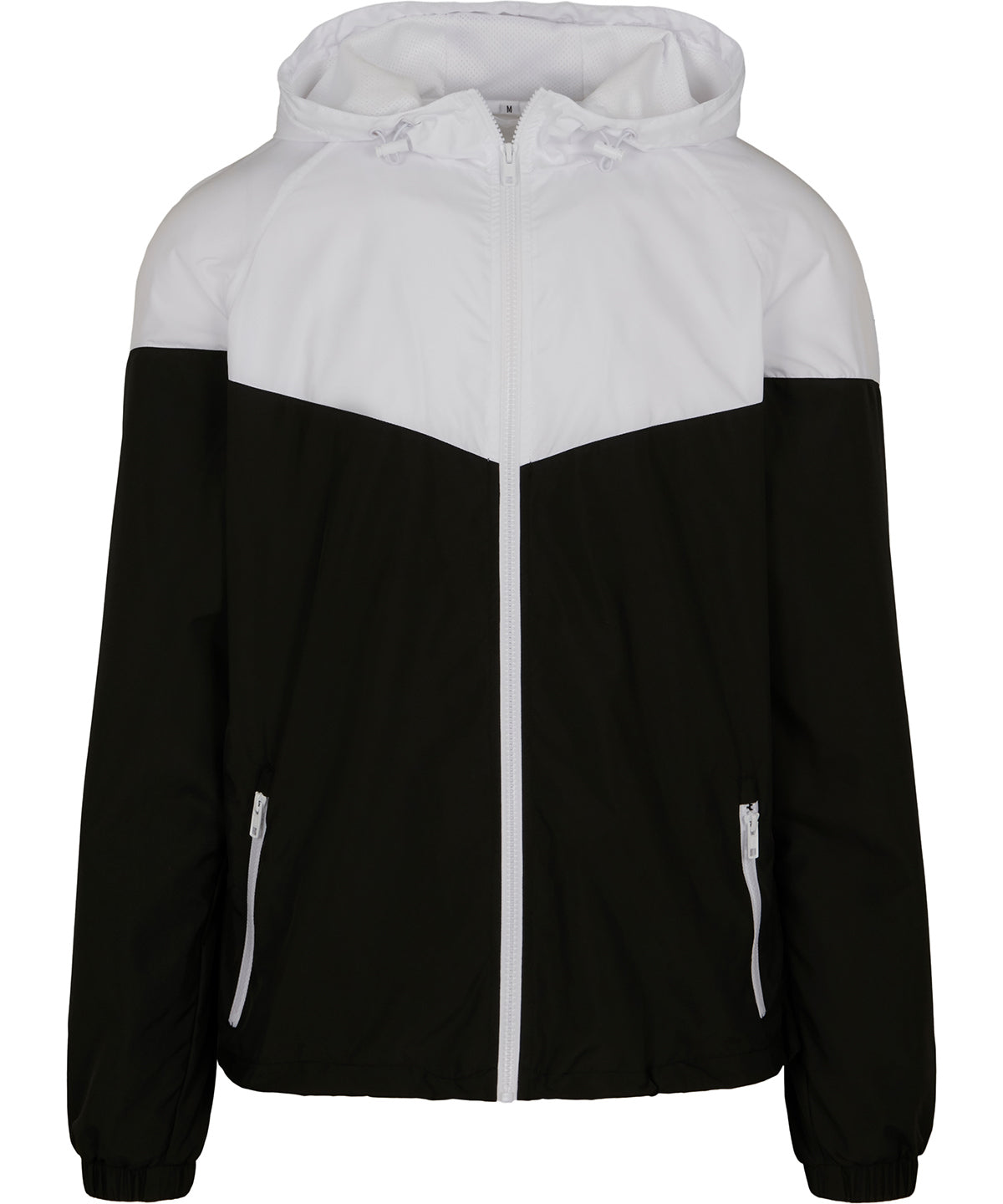 BY129 Two-tone tech windrunner jacket