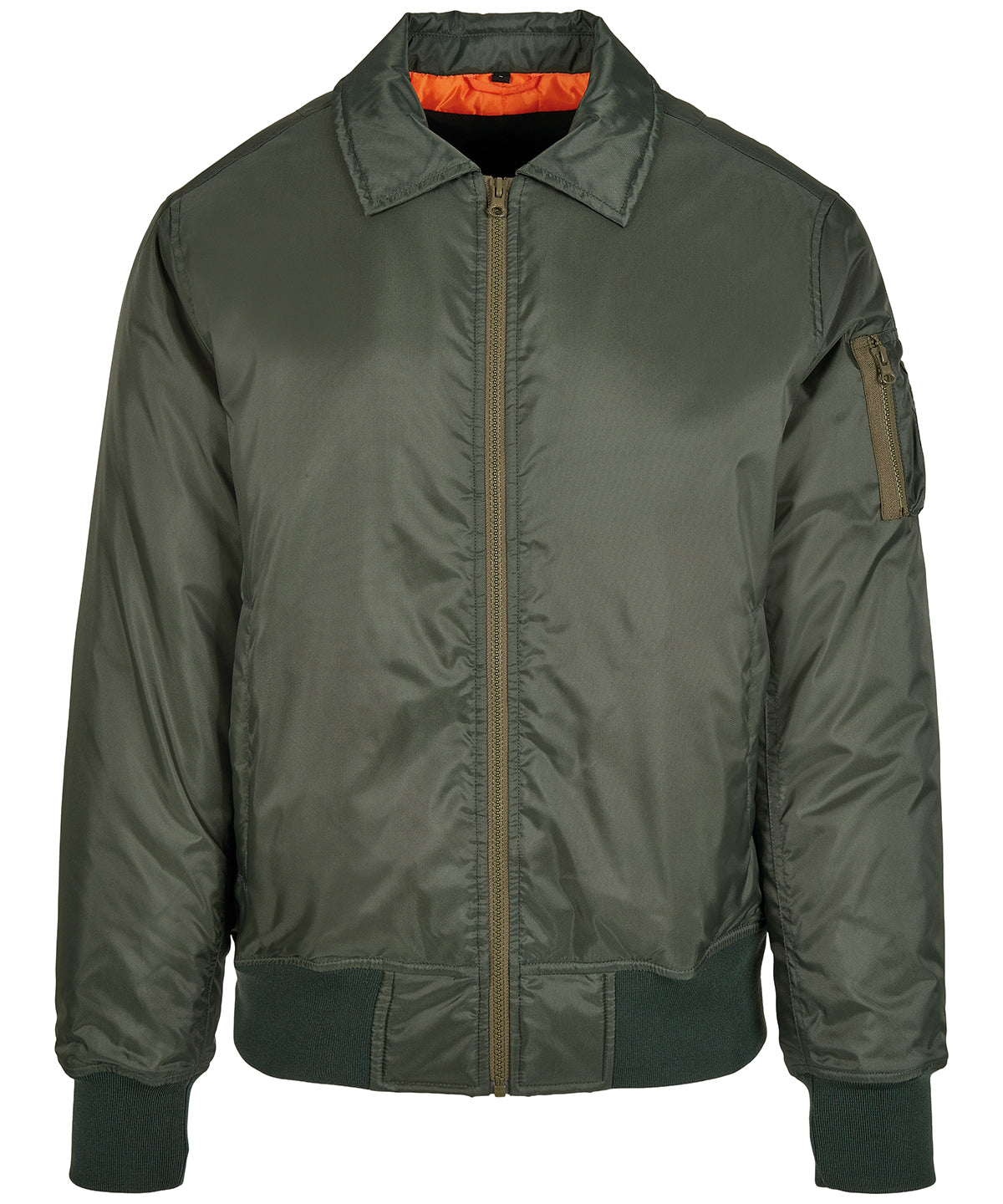 BY157 Collar bomber jacket