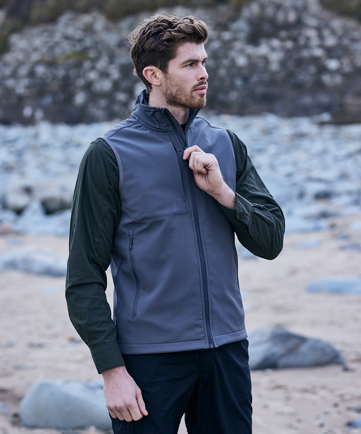 CR313 Expert Basecamp softshell vest