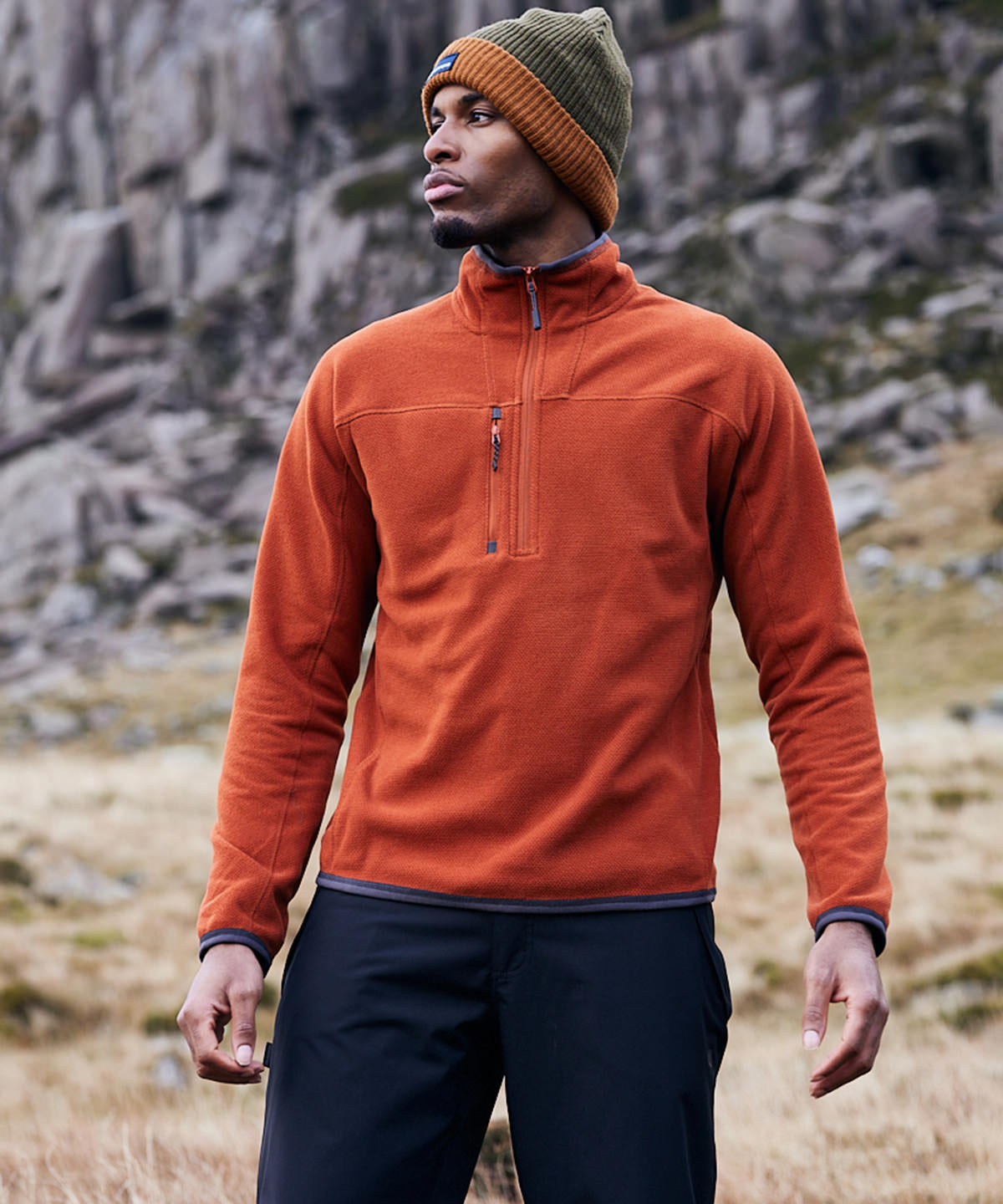 CR318 Expert active half-zip fleece