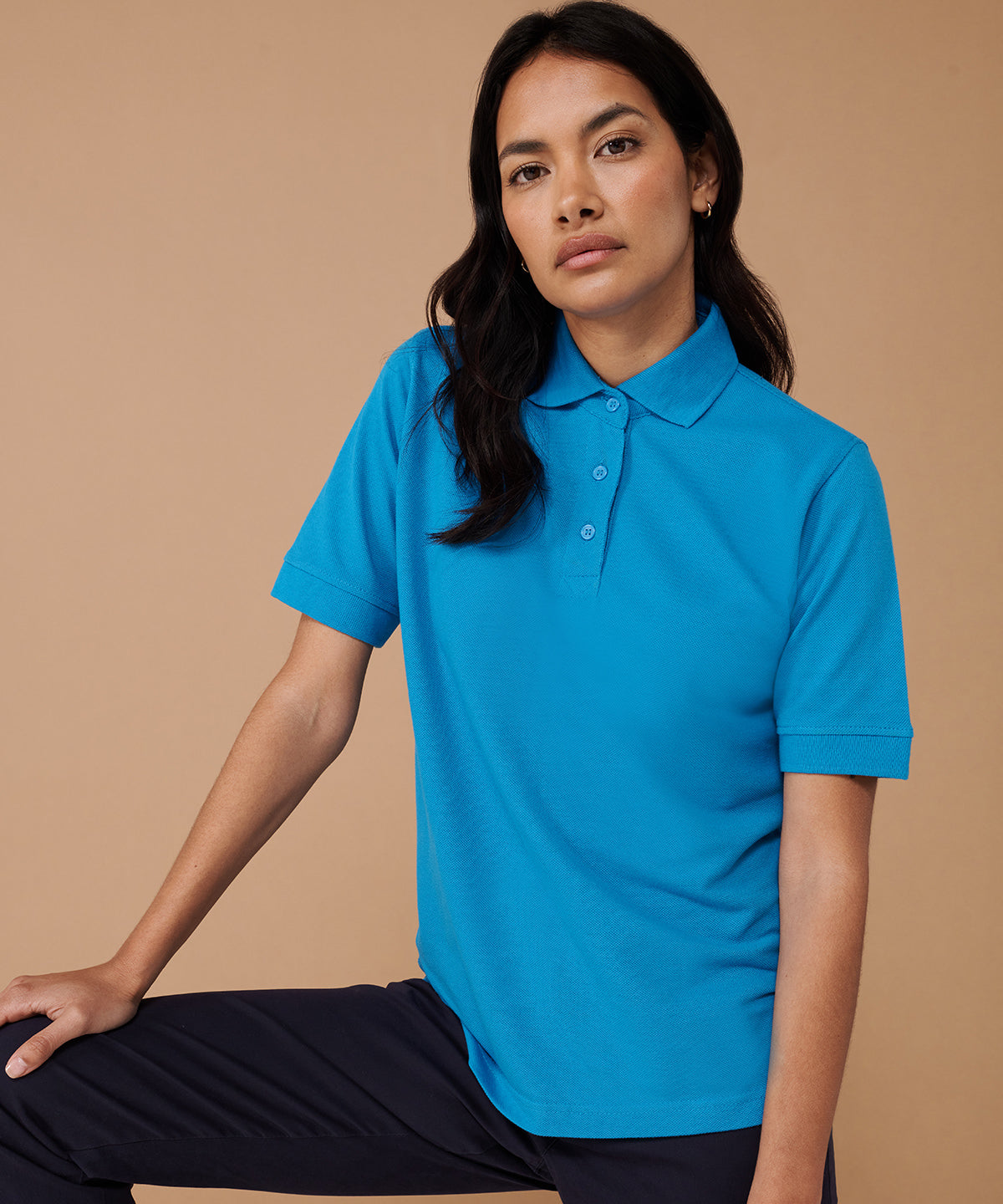 HB401 Women's 65/35 polo shirt
