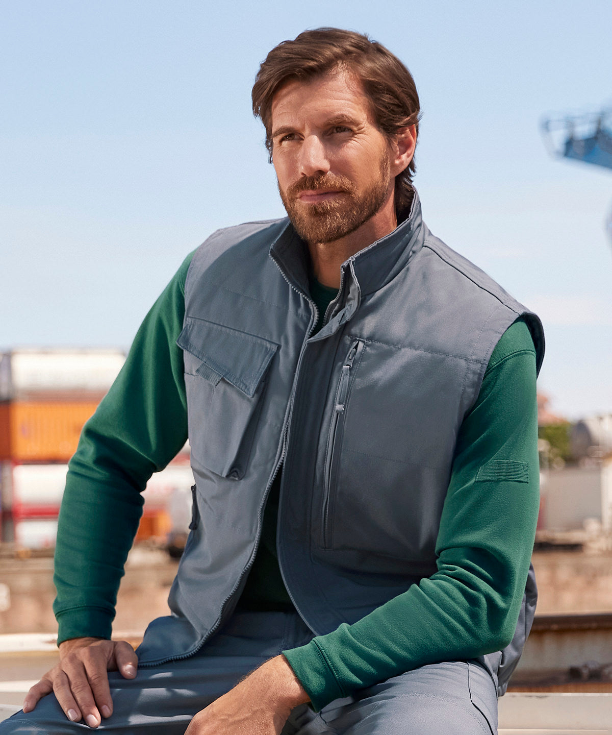 J014M Heavy-duty gilet